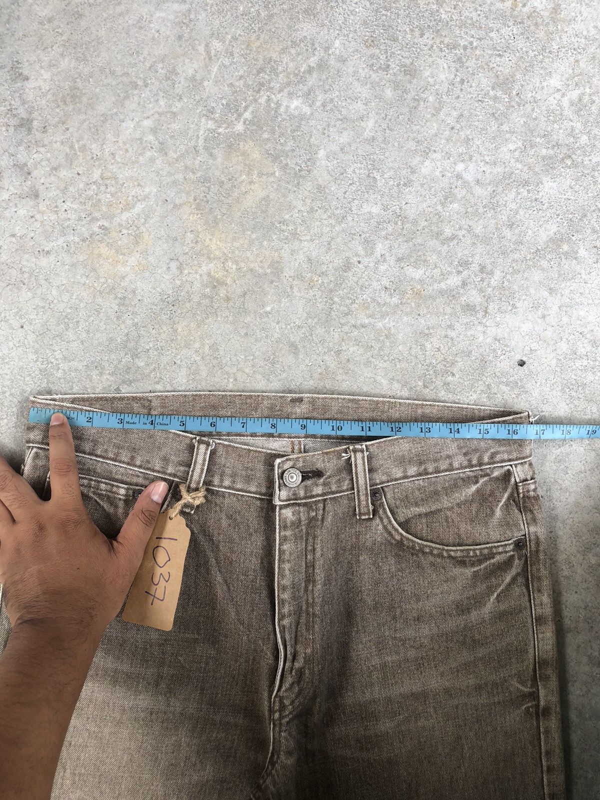 Japanese Brand Y2K Bobson Flared Jeans Distressed Jeans Size US 33 - 17 Thumbnail