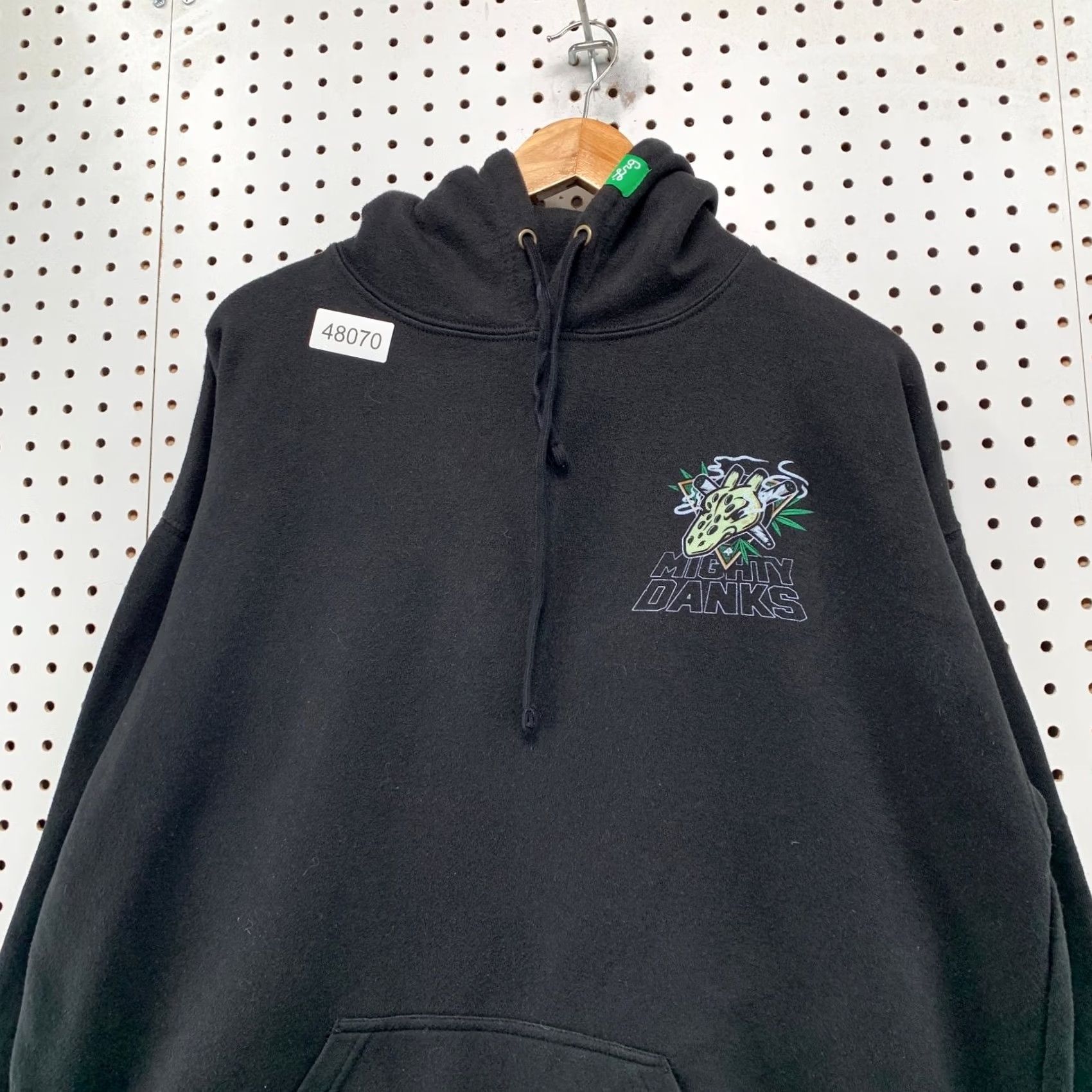 Vintage VINTAGE LRG Hoodie Sweatshirt Mens XL Mighty Dank Joint Cannabis Graphic Y2K Size US XL / EU 56 / 4 - 6 Thumbnail