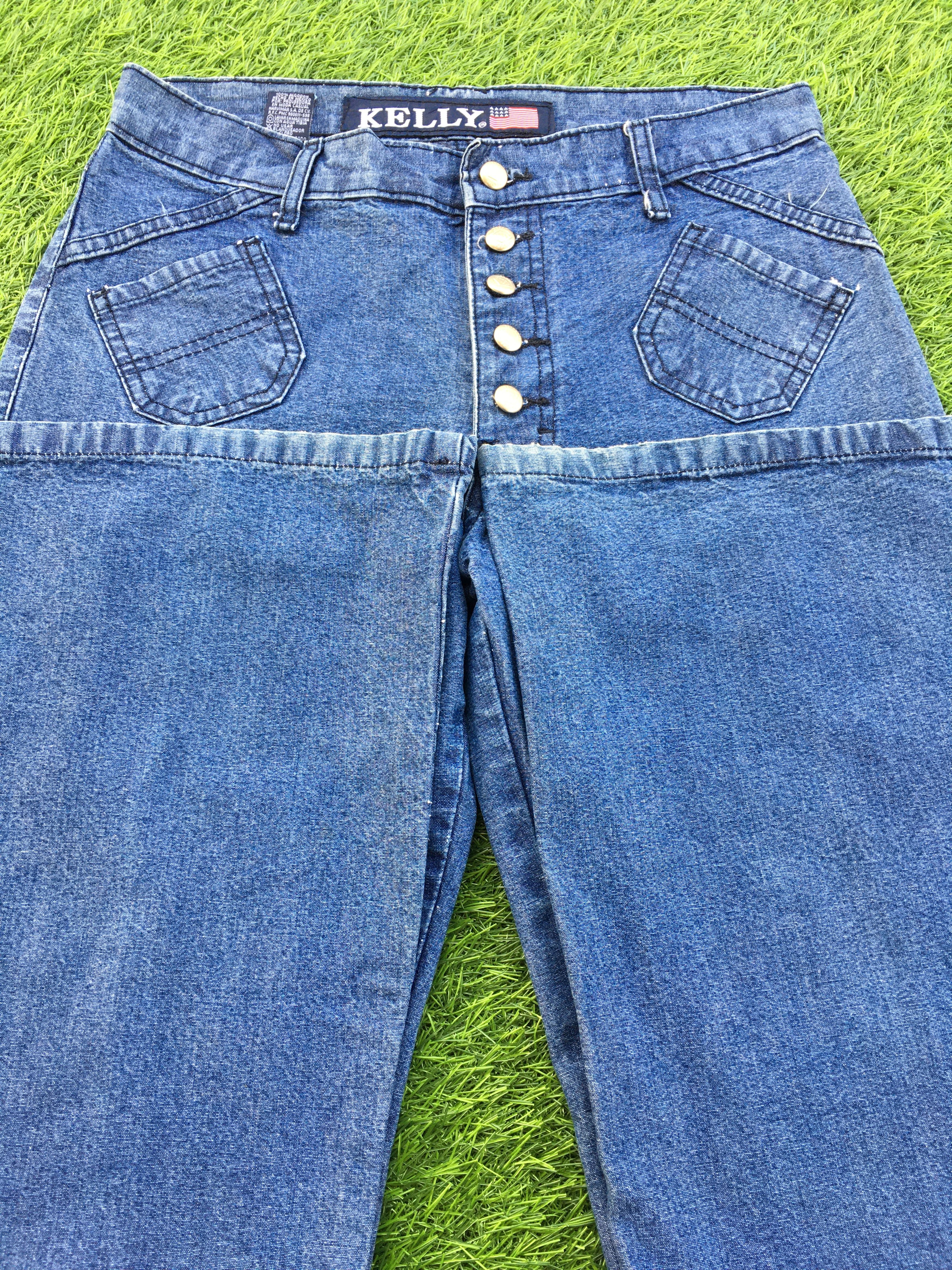 Vintage Bush Pant Casual Bootcut Jeans D-1040 Size 26" / US 2 / IT 38 - 8 Thumbnail