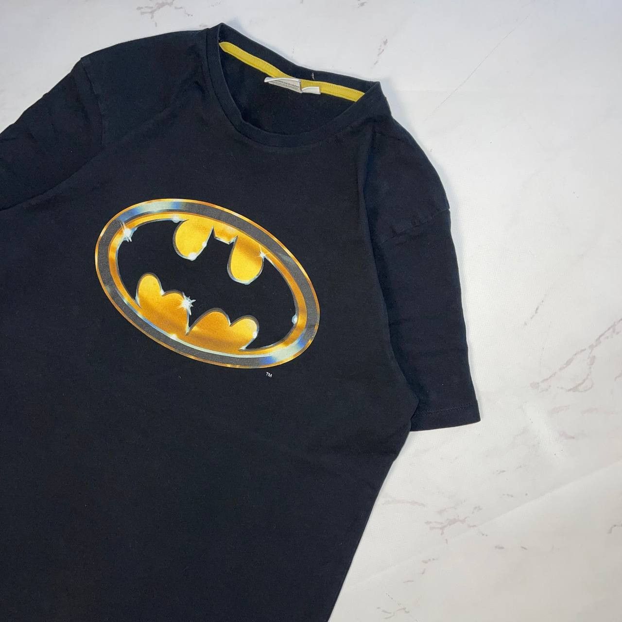 DC Comics DC Comics Men's Batman Basic Logo Black T-Shirt Size US L / EU 52-54 / 3 - 4 Thumbnail