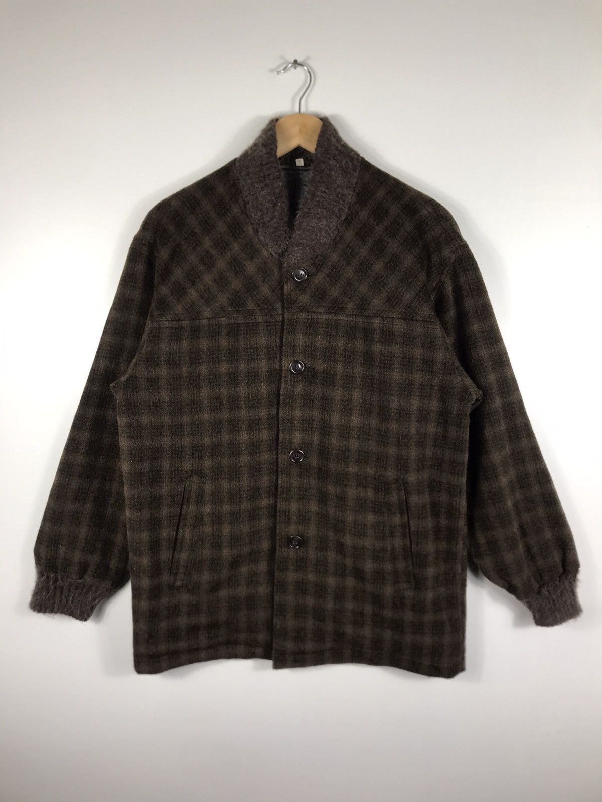 Japanese Brand ⚡️Vintage Wool Button Jacket Size US L / EU 52-54 / 3 - 1 Thumbnail