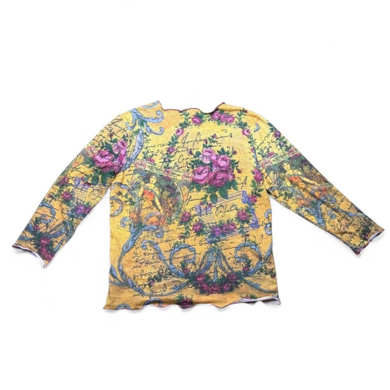 Other Euro style fairy y2k vintage long sleeve top Size M / US 6-8 / IT 42-44 - 2 Thumbnail