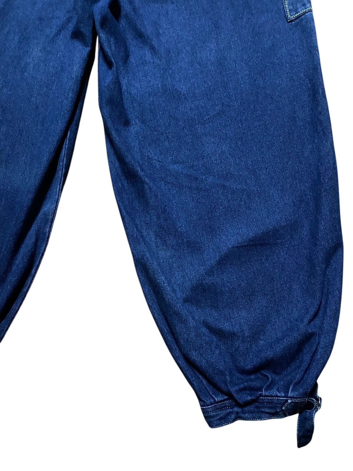 Japanese Brand Work Wear Japanese Brand Style Gin Wash Super Baggy Jeans Size US 37 - 8 Thumbnail