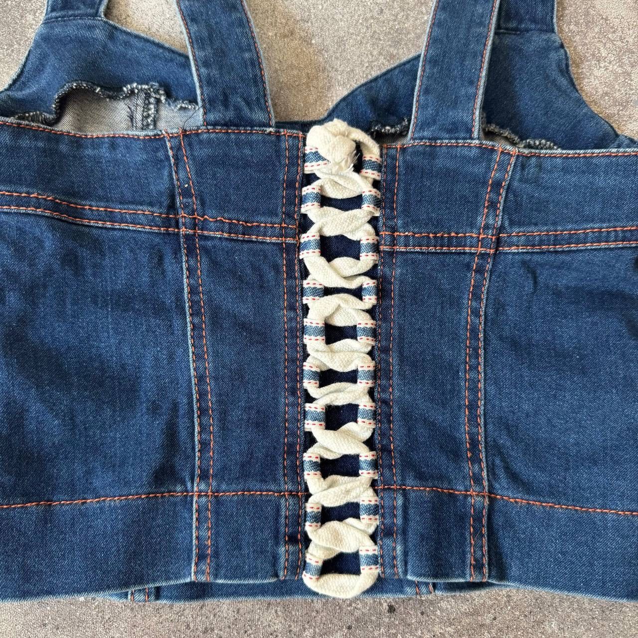 20471120 × Hysteric Glamour × Japanese Brand Amazing Japanese Vintage Top (like Jean Paul Gaultier) Size XS / US 0-2 / IT 36-38 - 6 Thumbnail