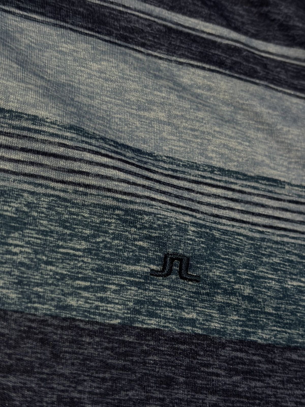 J.Lindeberg J.Lindeberg Slim Fit Striped Blue Polo Shirt Size US L / EU 52-54 / 3 - 2 Thumbnail