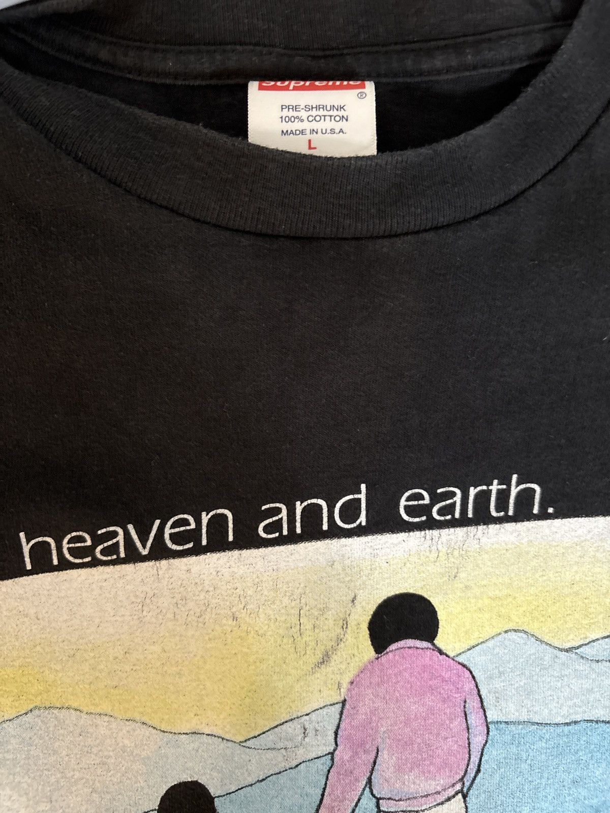 Supreme Heaven And Earth Tee | Grailed