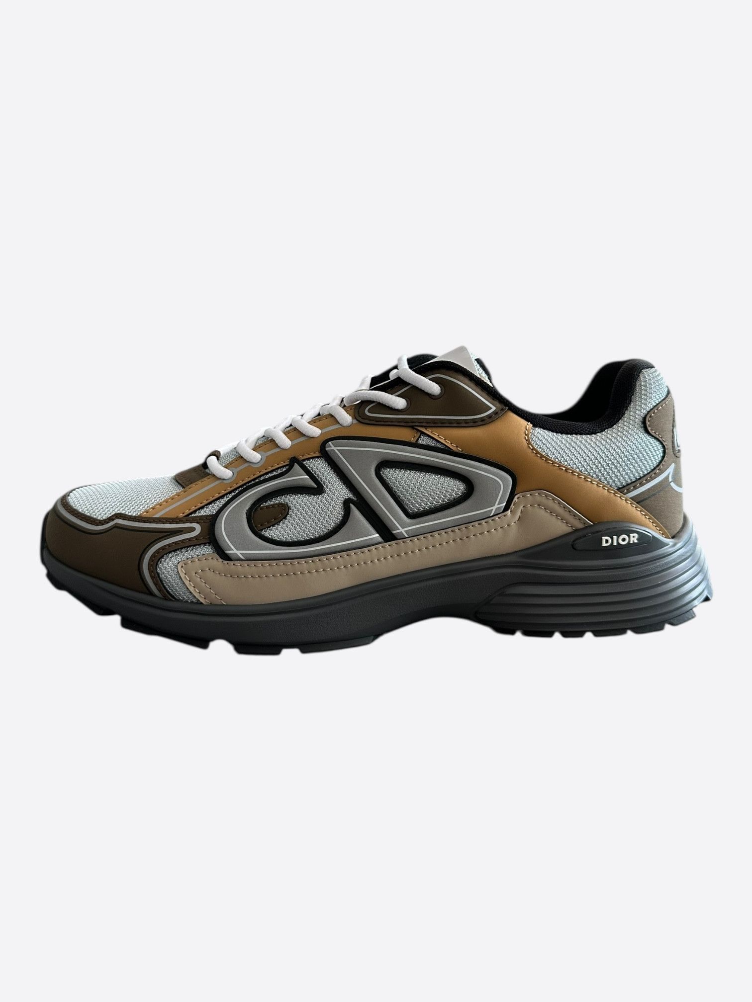 Dior Dior Brown & Black B30 Sneakers Size US 13 / EU 46 - 3 Thumbnail