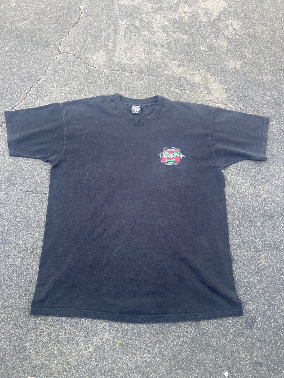 Vintage Vintage 90s Tuff Hedeman Bull Riding Rough Stock Tshirt Size US XL / EU 56 / 4 - 1 Thumbnail
