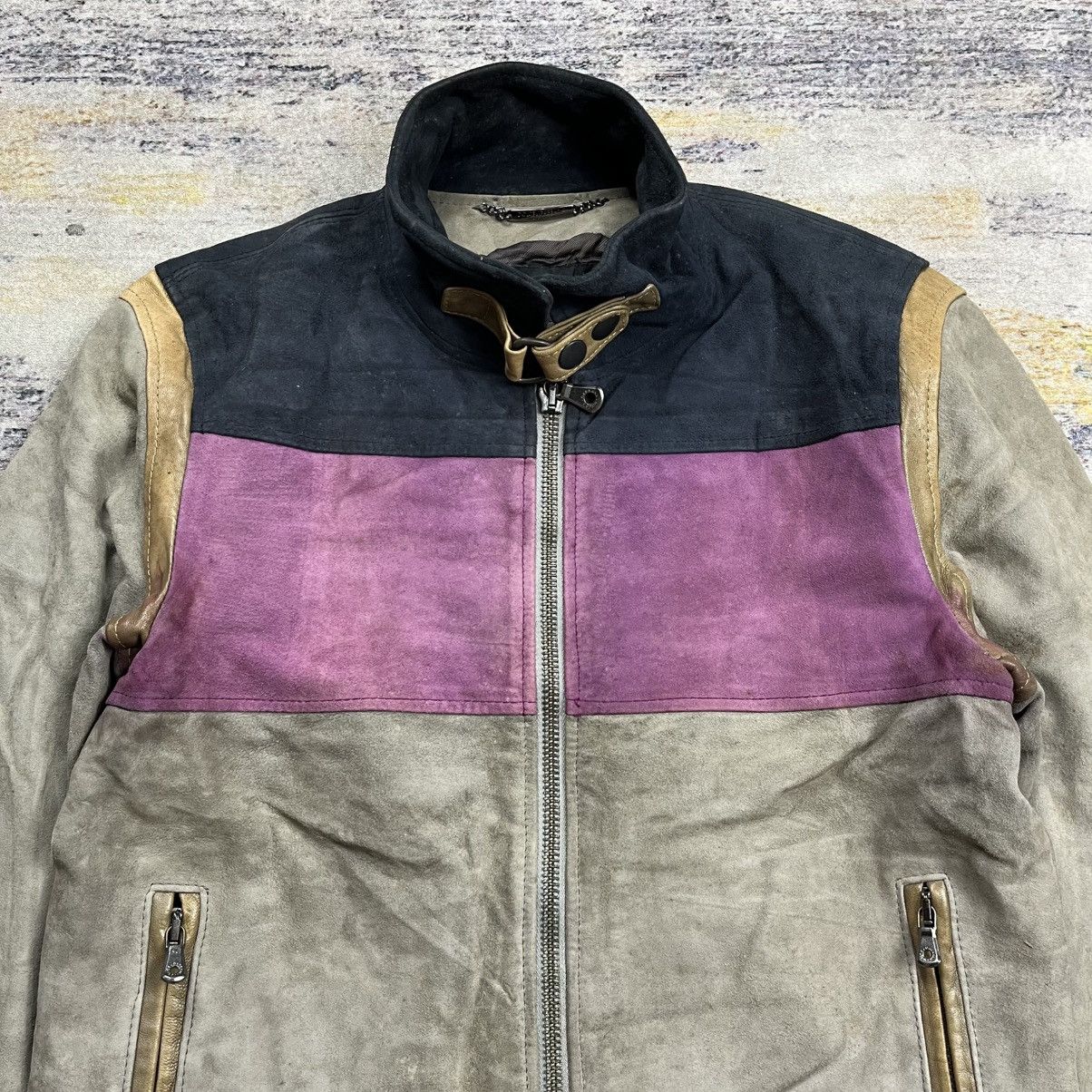 Dolce & Gabbana Dolce & gabbana multi color leather jacket Size US M / EU 48-50 / 2 - 4 Thumbnail