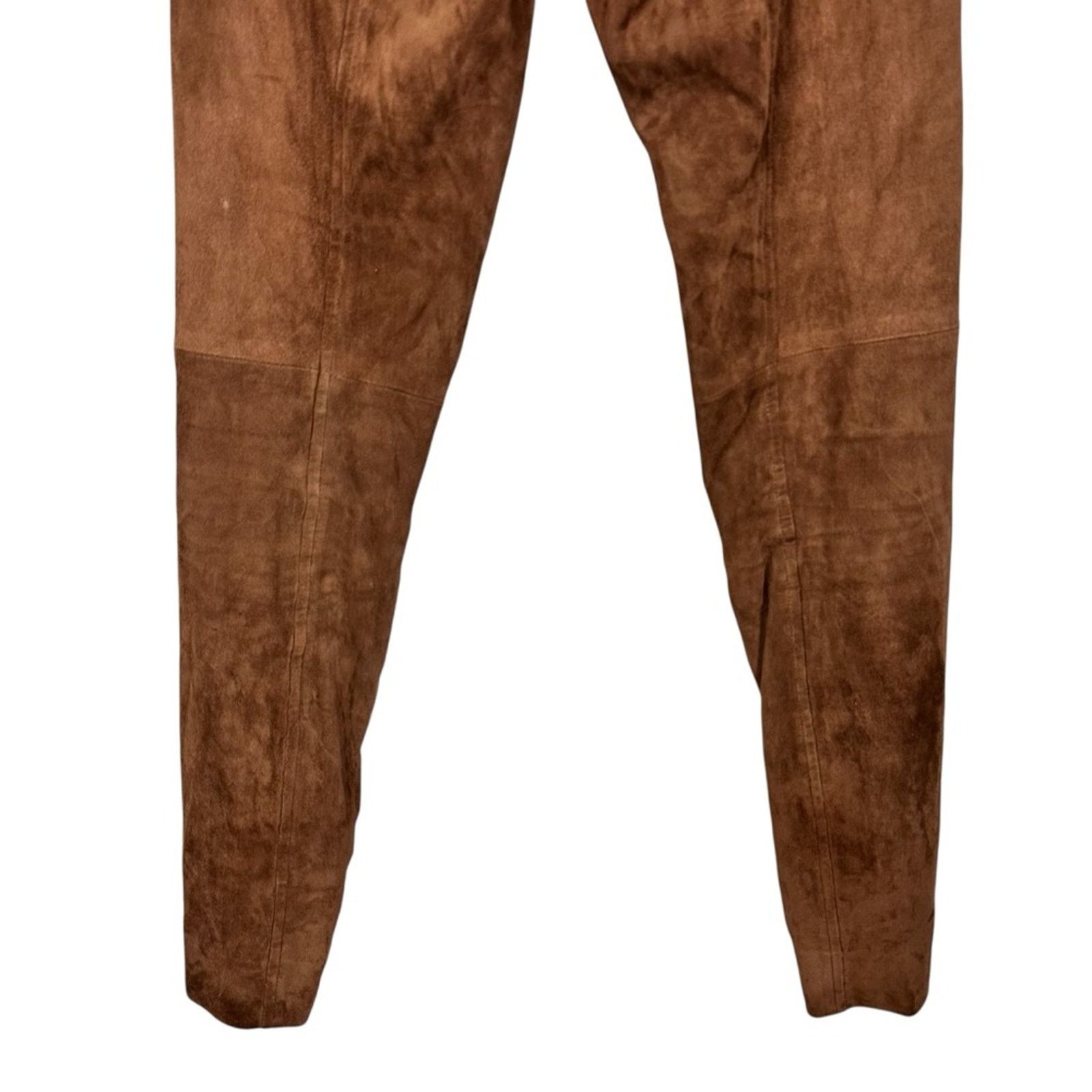 Ralph Lauren Polo Ralph Lauren Lambskin Suede Riding Pant Cinnamon Size 2 Size 26" / US 2 / IT 38 - 15 Thumbnail