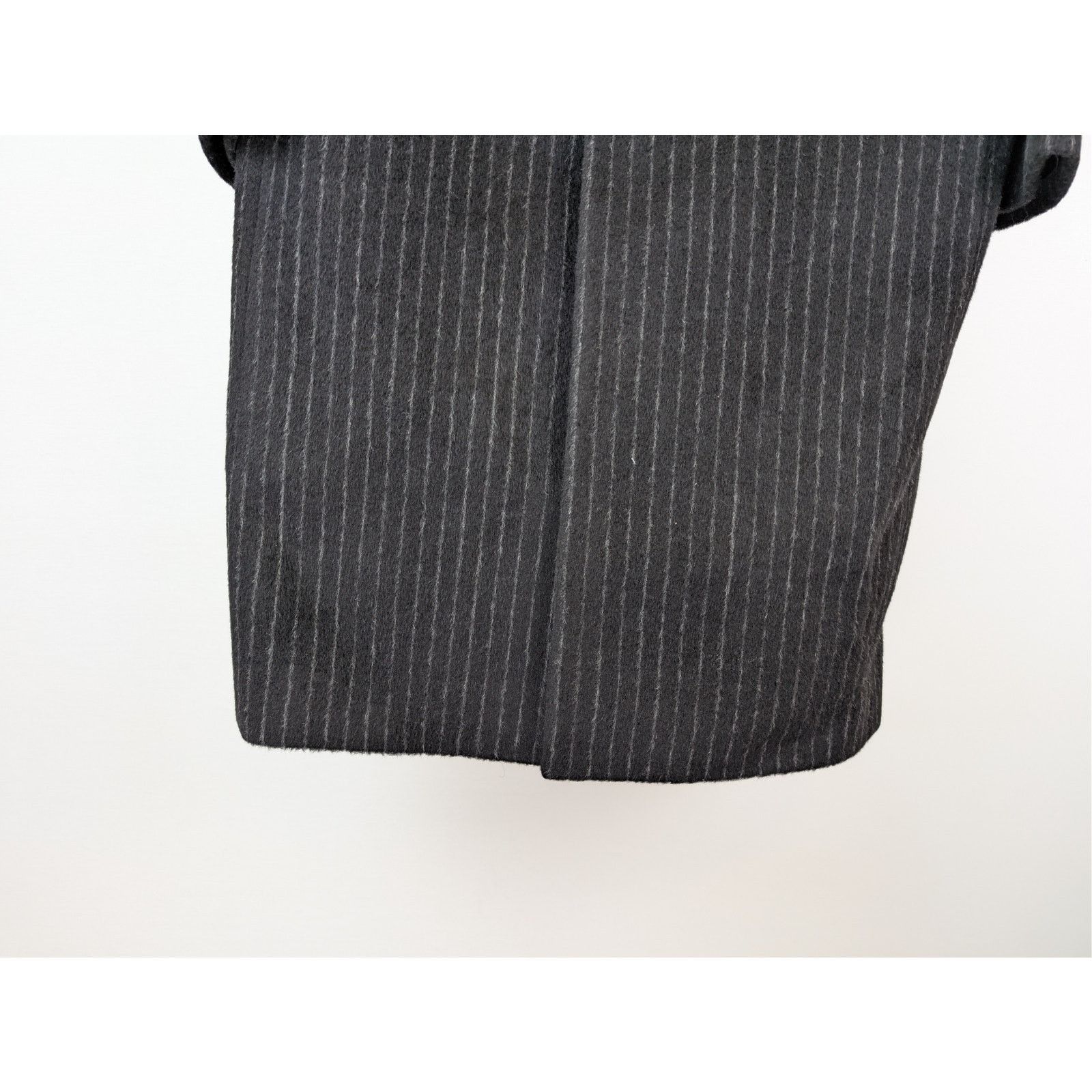 Saint Laurent Paris o1rshd1 Manteau Rayure Relief Stripe Coat Anthracite Chalk Size US M / EU 48-50 / 2 - 3 Thumbnail