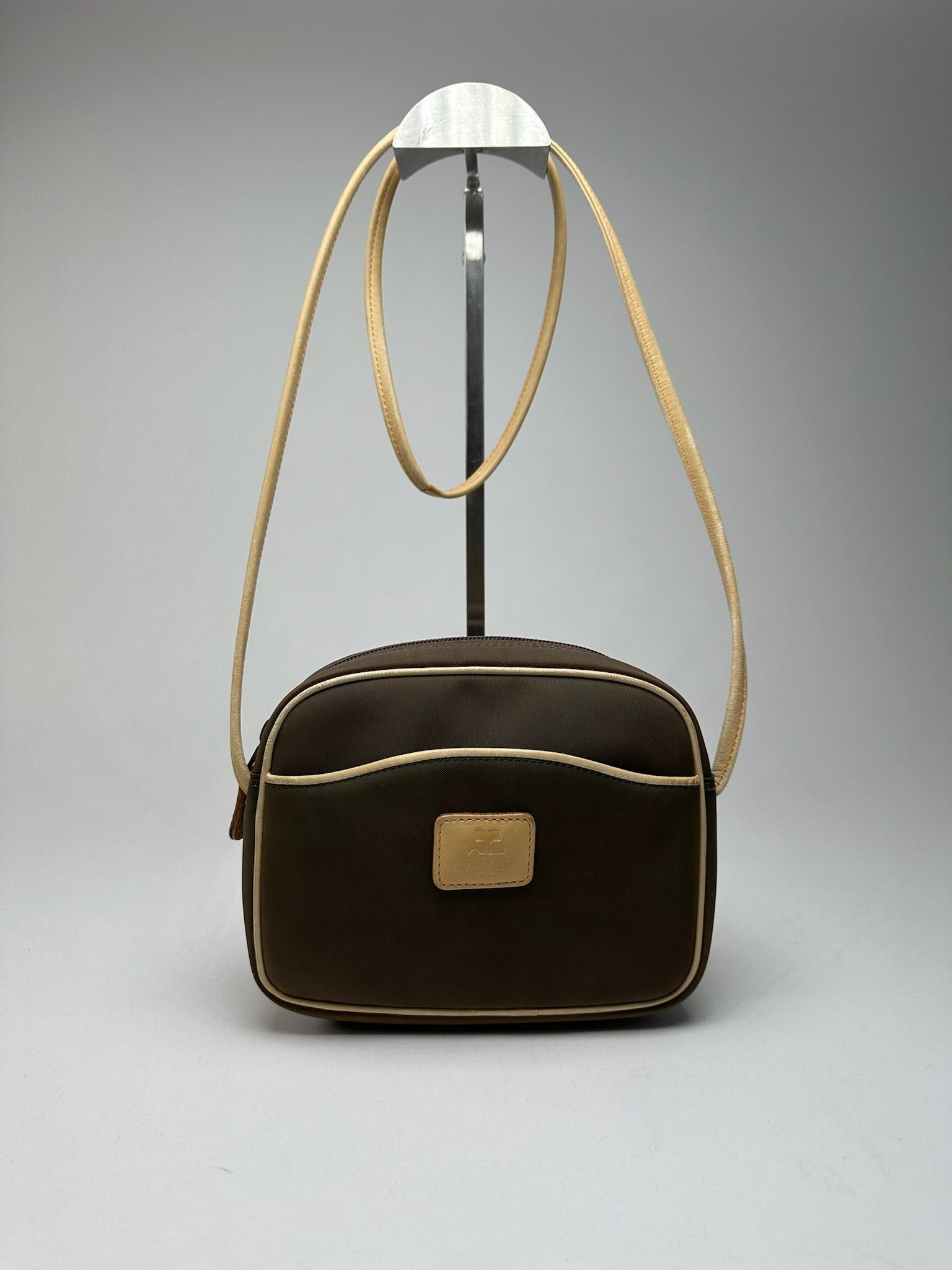 Courreges Vintage Bag black brown Size ONE SIZE - 1 Thumbnail