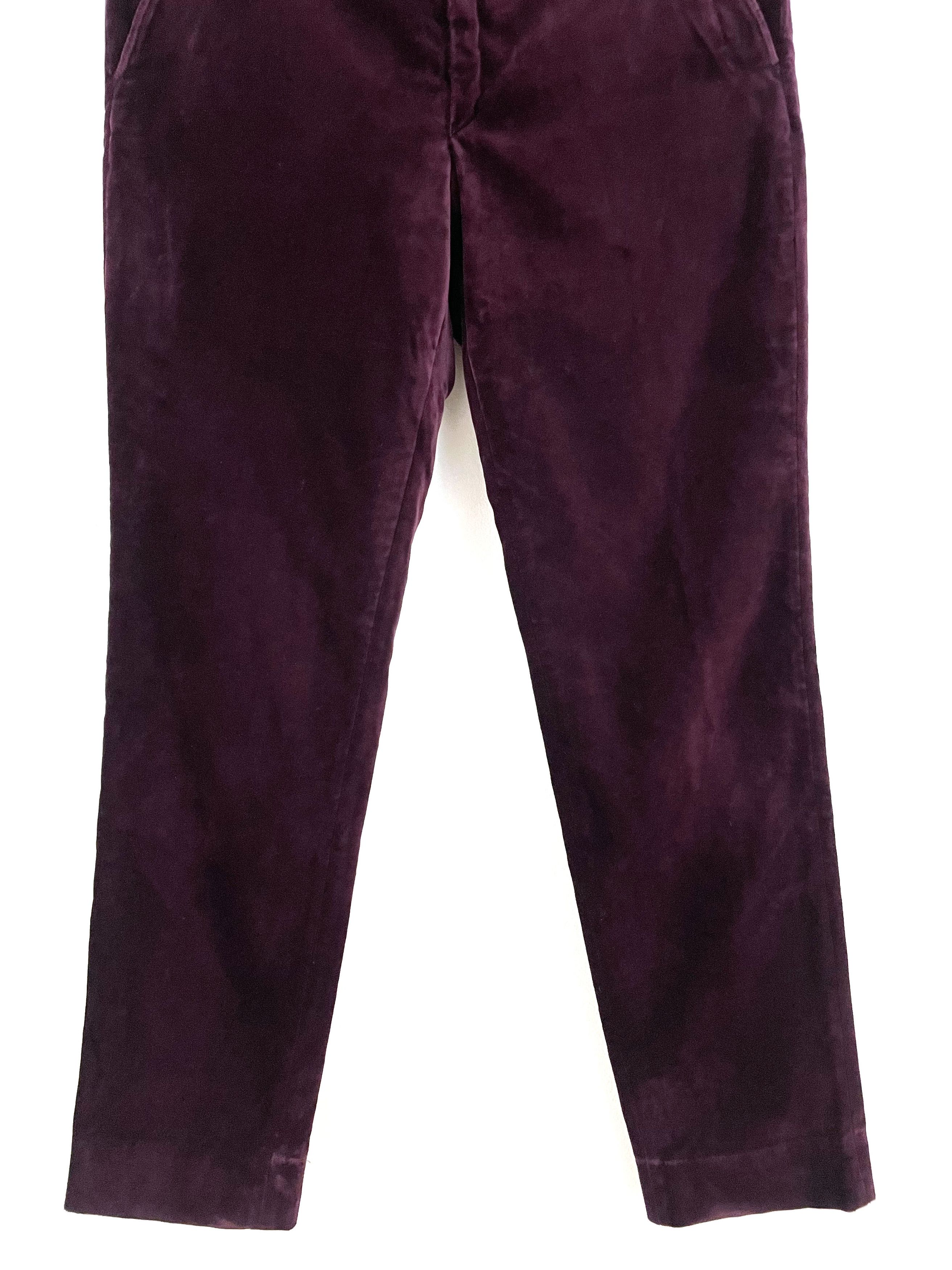 Yohji Yamamoto Against All Risks Velour Pants Size US 30 / EU 46 - 4 Thumbnail
