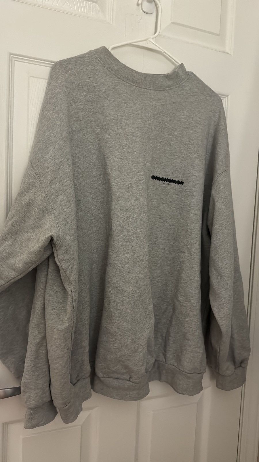 Balenciaga Balenciaga strike crewneck Size US XL / EU 56 / 4 - 2 Thumbnail