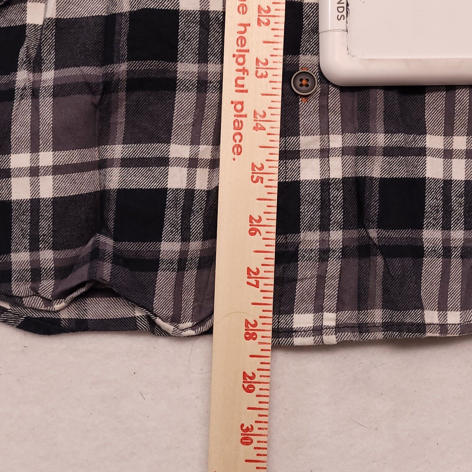 Weatherproof Weatherproof Tartan Flannel Shirt Mens Size Large L Gray Size US L / EU 52-54 / 3 - 9 Thumbnail