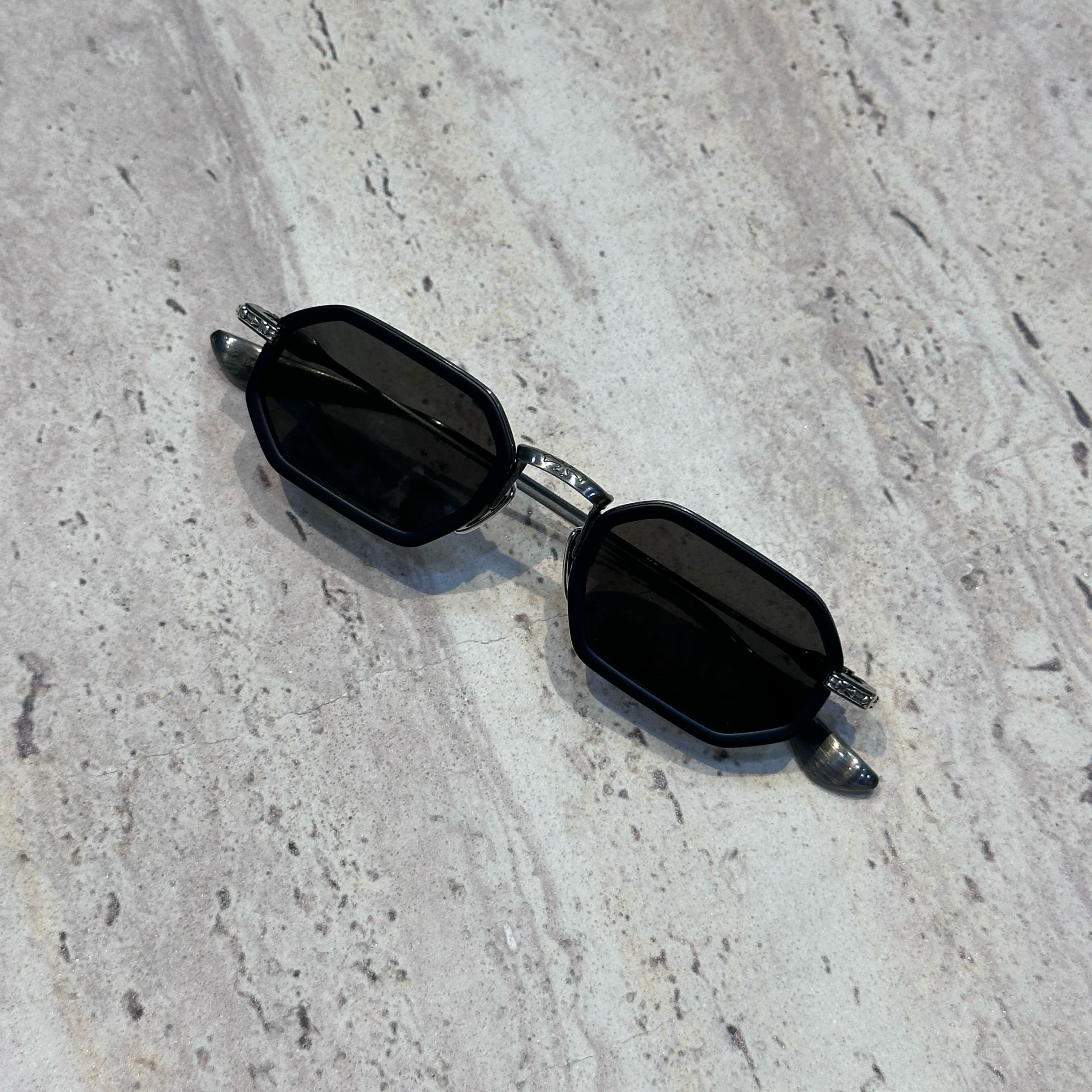 Chrome Hearts CHROME HEARTS STYLIDA MATTE BLACK/PEWTER - SUN Size ONE SIZE - 3 Thumbnail