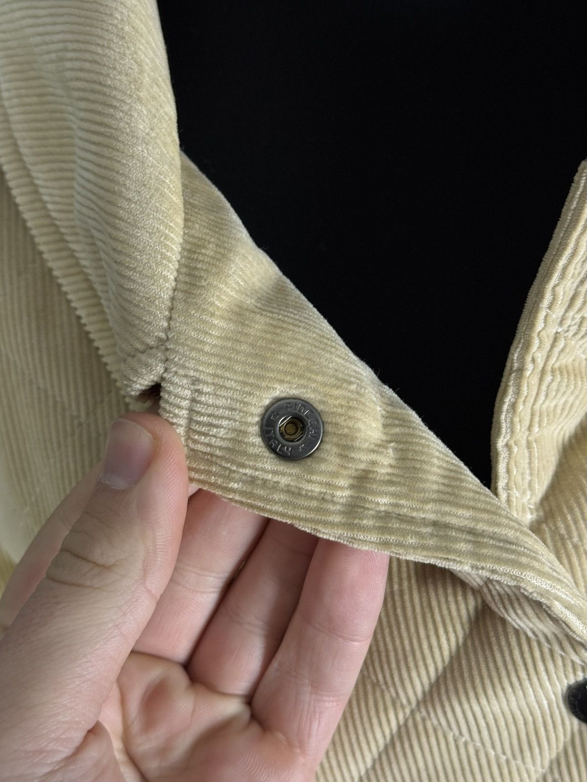 Burberry Burberry Women’s Quilted Corduroy Jacket Nova Check Beige Size XXL / US 16-18 / IT 52-54 - 14 Thumbnail