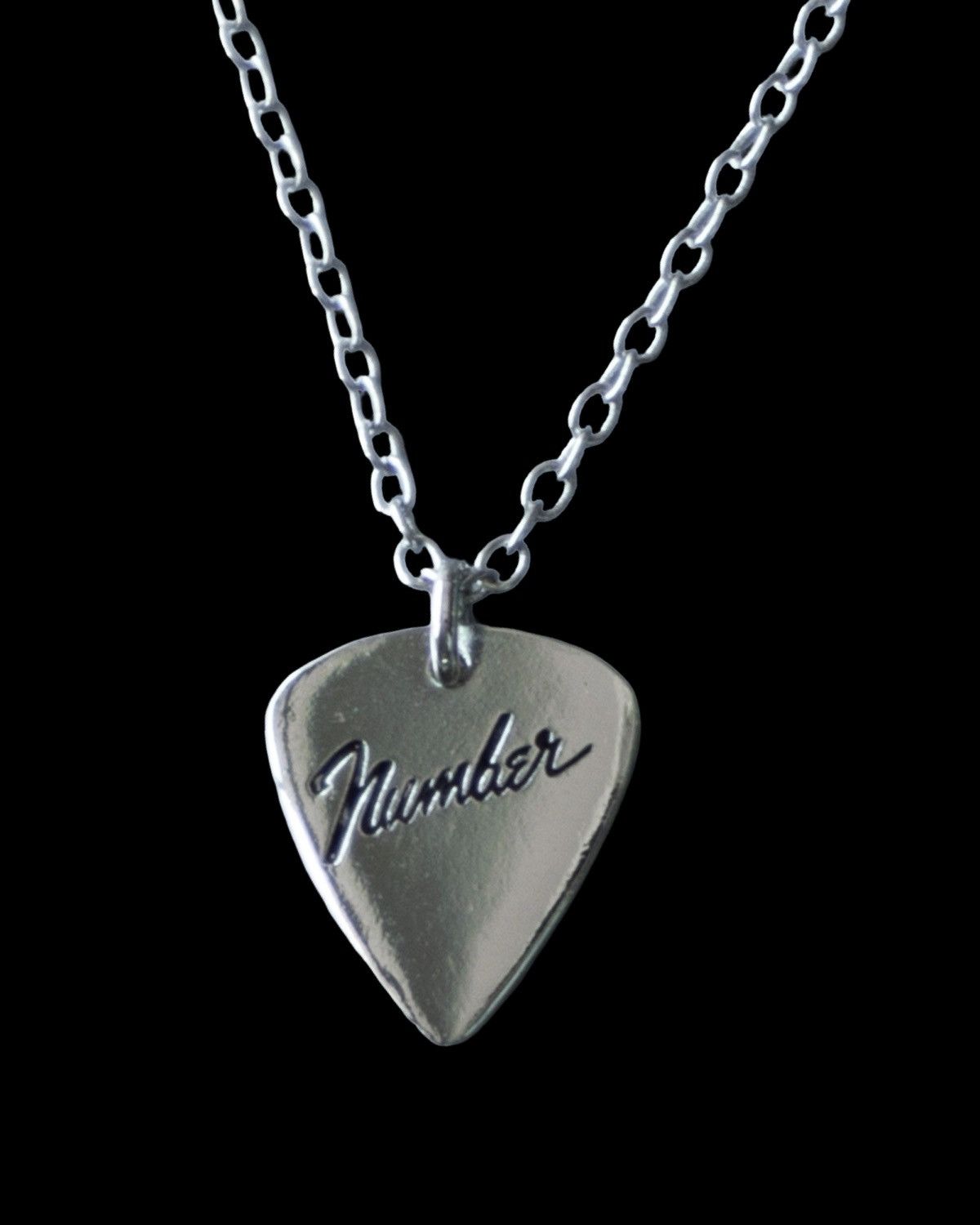Number (N)ine Fender Logo Silver Necklace Size ONE SIZE - 1 Thumbnail