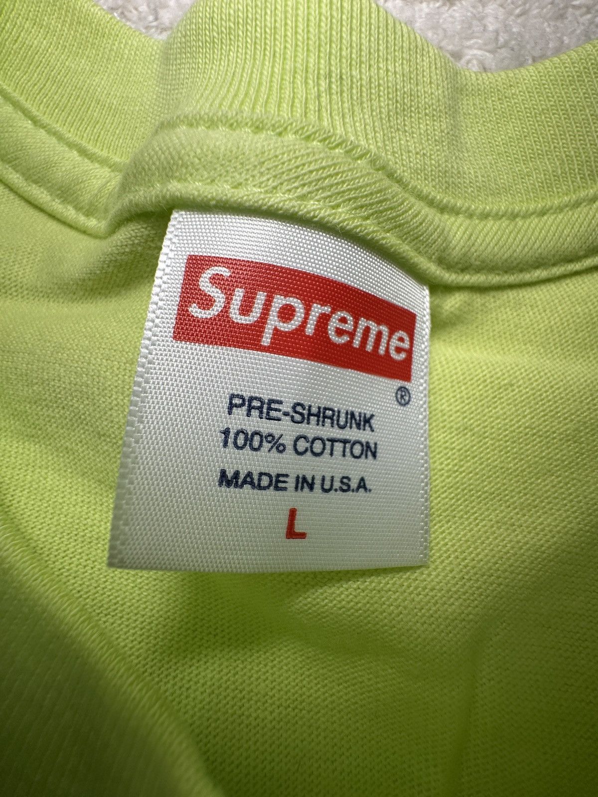 Designer × Supreme SUPREME LONG SLEEVE Size US L / EU 52-54 / 3 - 2 Thumbnail