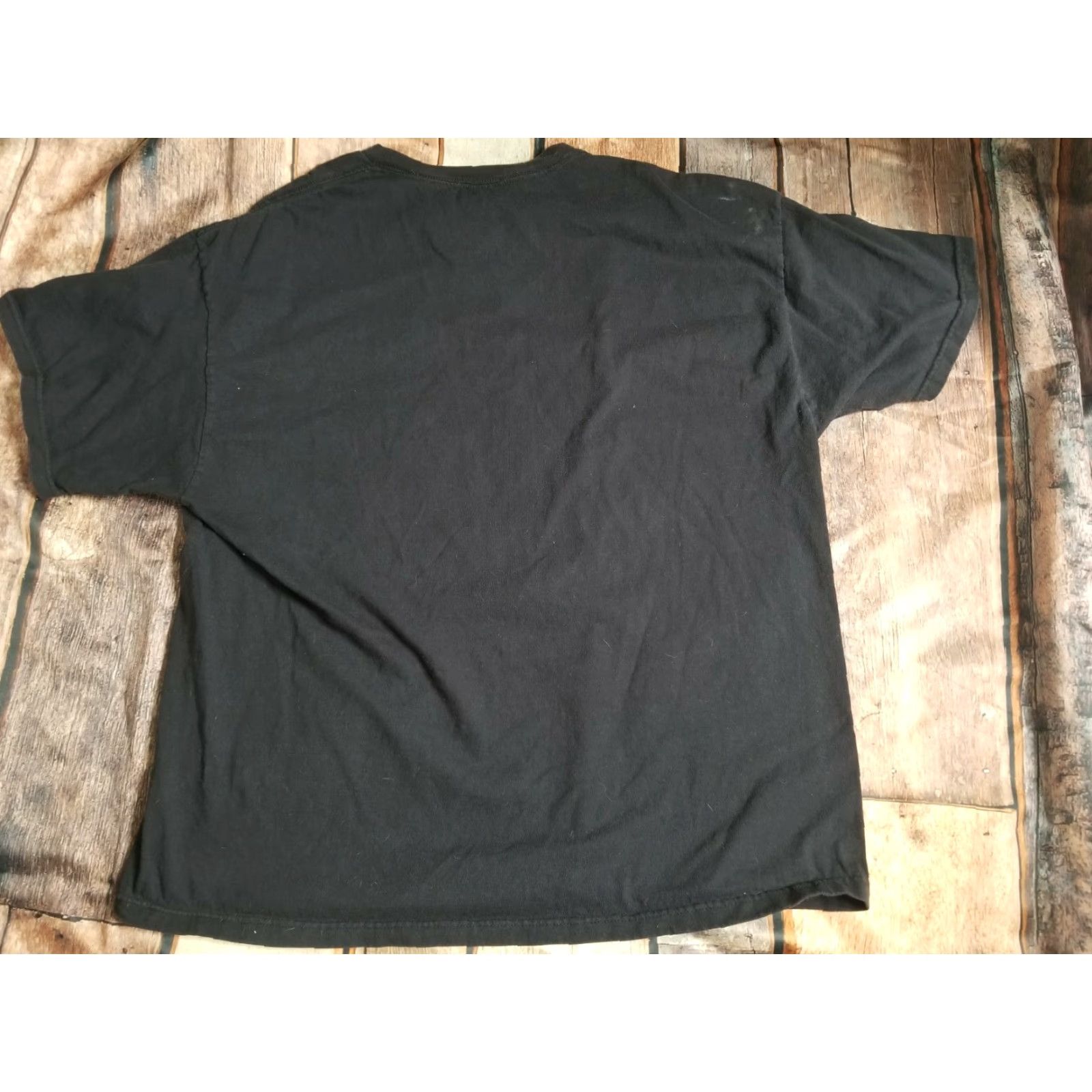 Delta VINTAGE Delta T-Shirt Mens XL If You Can Read This Put Me Back on My Bike Distressed 90s Biker Funny Size US XL / EU 56 / 4 - 2 Thumbnail