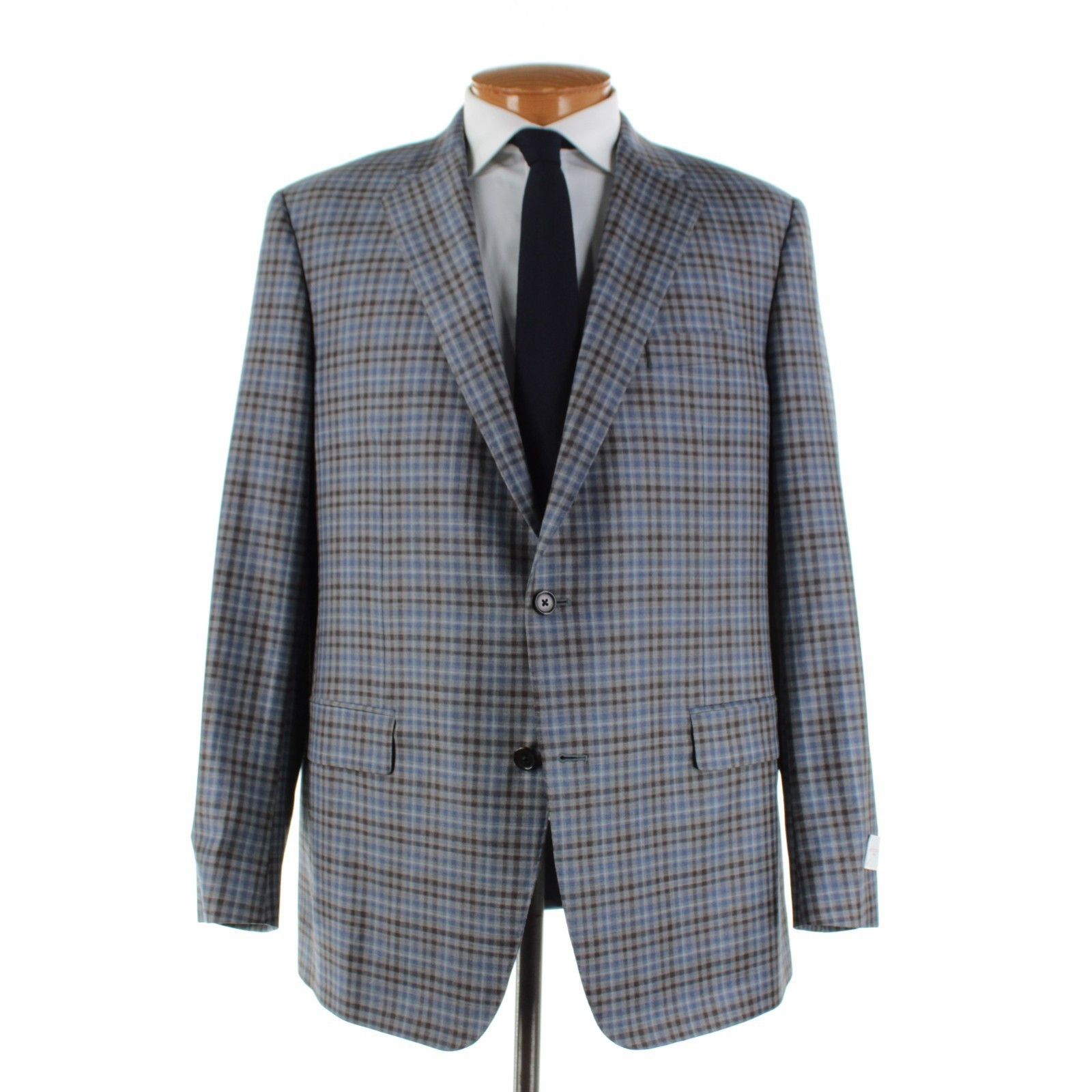 Samuelsohn Samuelsohn Sport Coat Size 46 Long US in Gray Size 46R - 1 Thumbnail