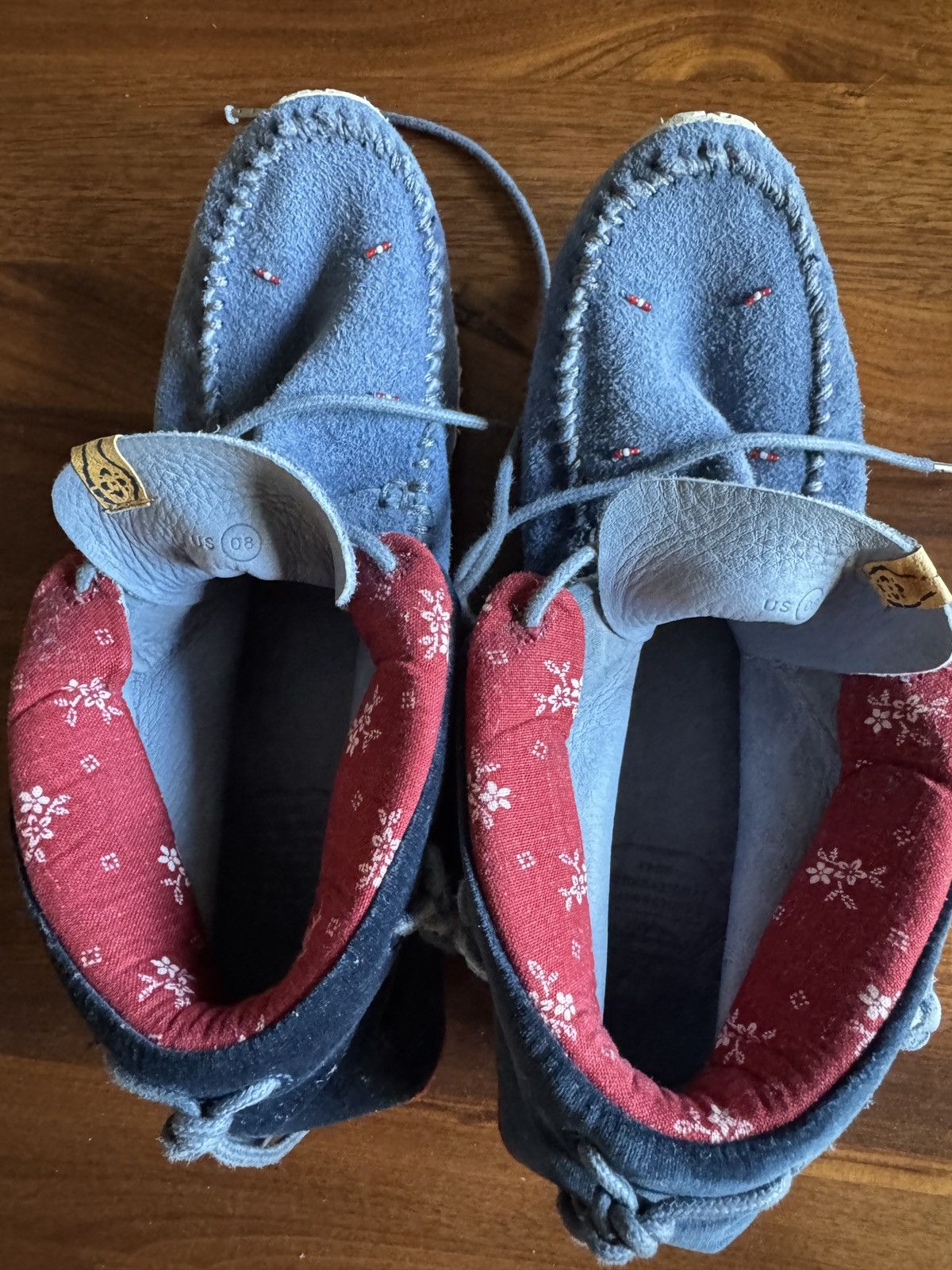 Visvim Visvim FBT Blue Suede Sneakers Size US 8 / EU 41 - 9 Thumbnail