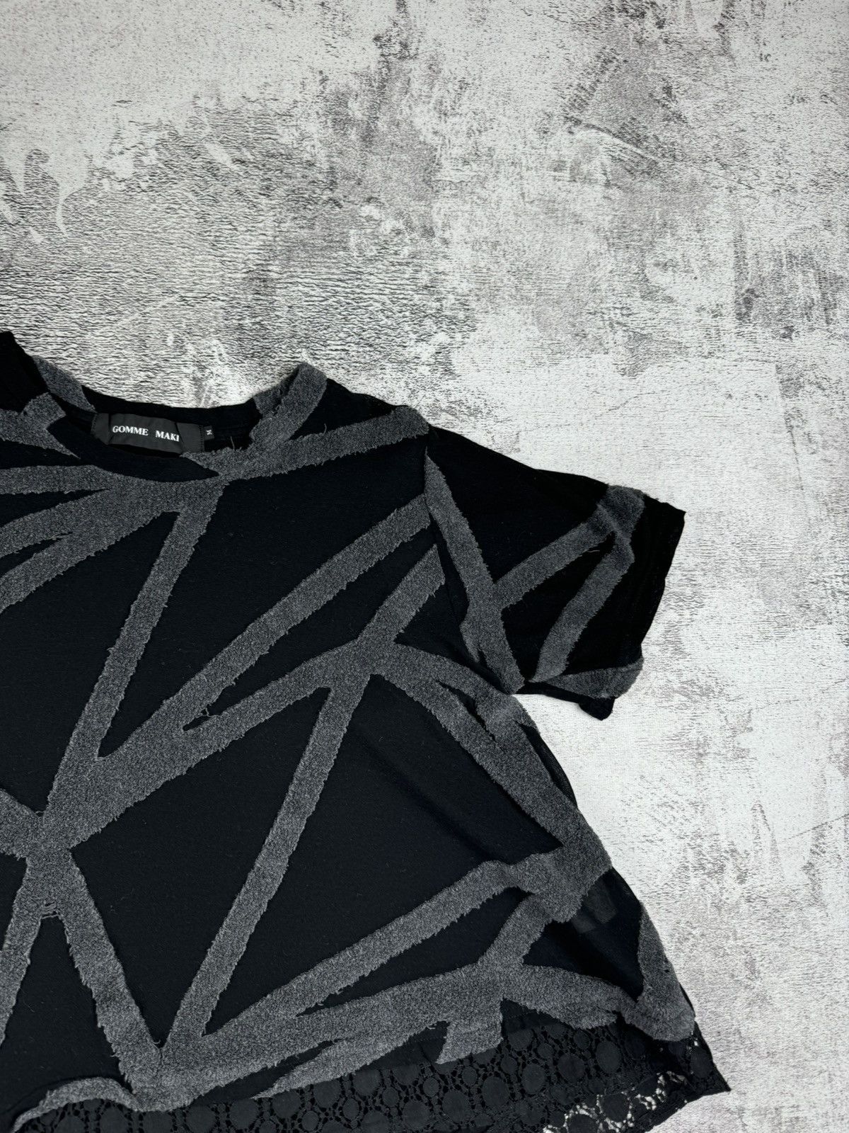 gomme Vintage Asymetrycal Dress Top Gomme Homme Maki Y2K T Shirt Size M / US 6-8 / IT 42-44 - 7 Thumbnail