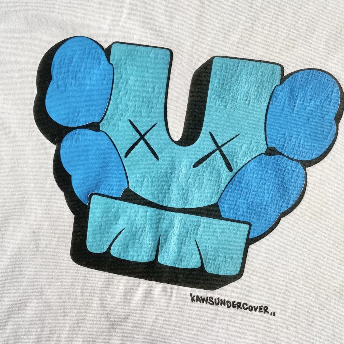 Kaws × Undercover SS01 Chaotic Discord Kaws Logo T Shirt Size US L / EU 52-54 / 3 - 4 Thumbnail