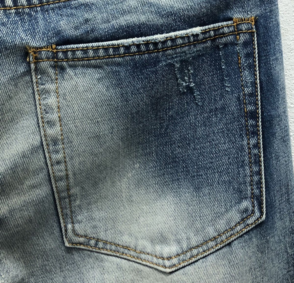 Vintage Vintage mnml Denim Pants Size US 33 - 9 Thumbnail