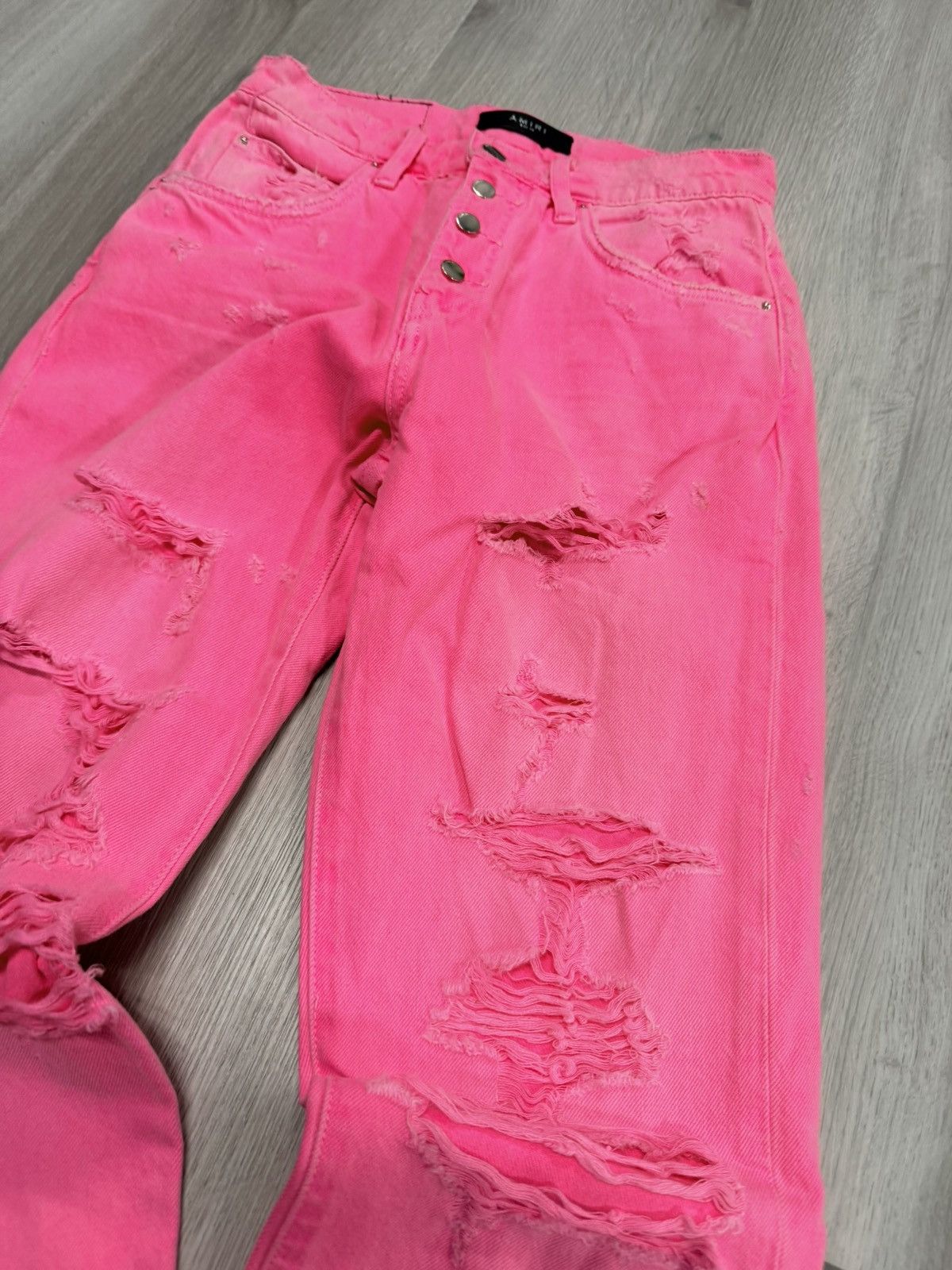 Amiri Amiri Jeans Pink Size 26" / US 2 / IT 38 - 2 Thumbnail