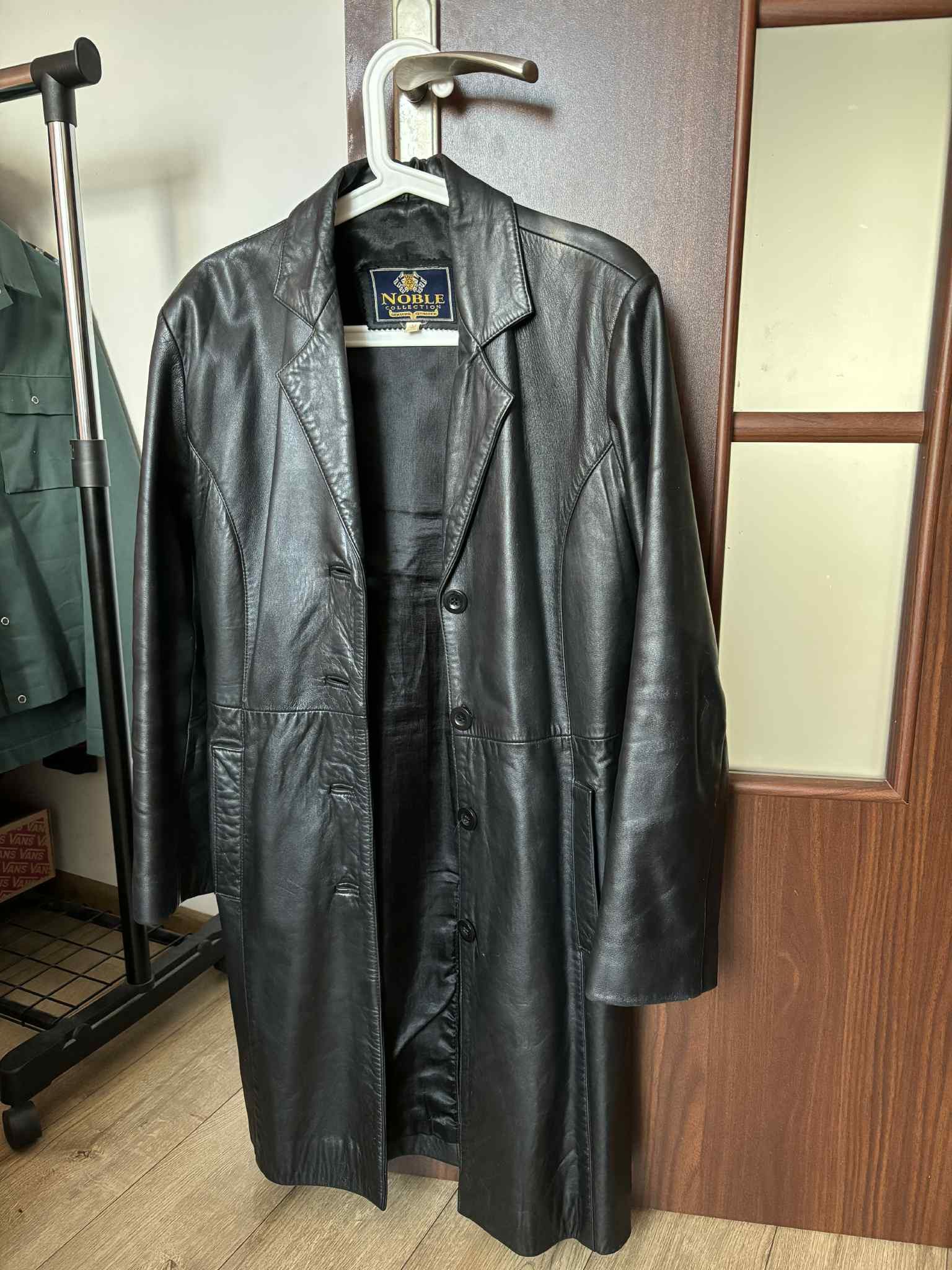 Other black leather coat Noble Collection women's vintage Size M / US 6-8 / IT 42-44 - 1 Thumbnail