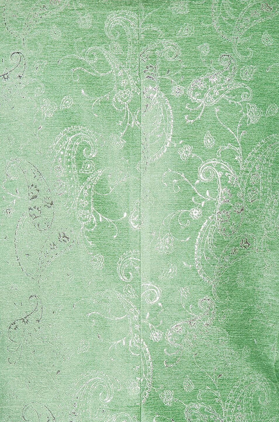 Amiri AMIRI PALE LIME VELVET JACQUARD PAISLEY LUREX TUXEDO JACKET Size 50R - 8 Thumbnail