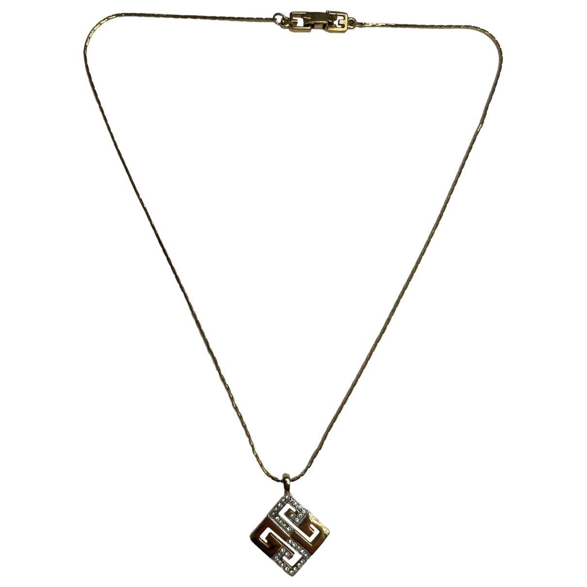 Givenchy Gold Steel Necklace Size ONE SIZE - 1 Thumbnail