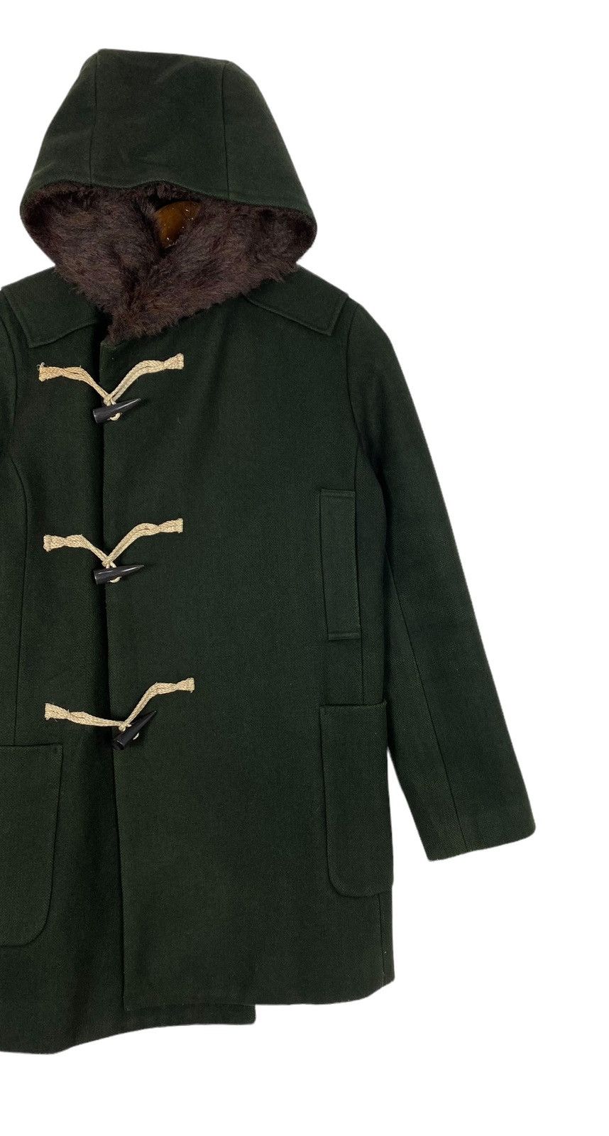 Issey Miyake Sunao Kuwahara Issey Miyake Wool Duffle Coat Made Japan Size US S / EU 44-46 / 1 - 3 Thumbnail