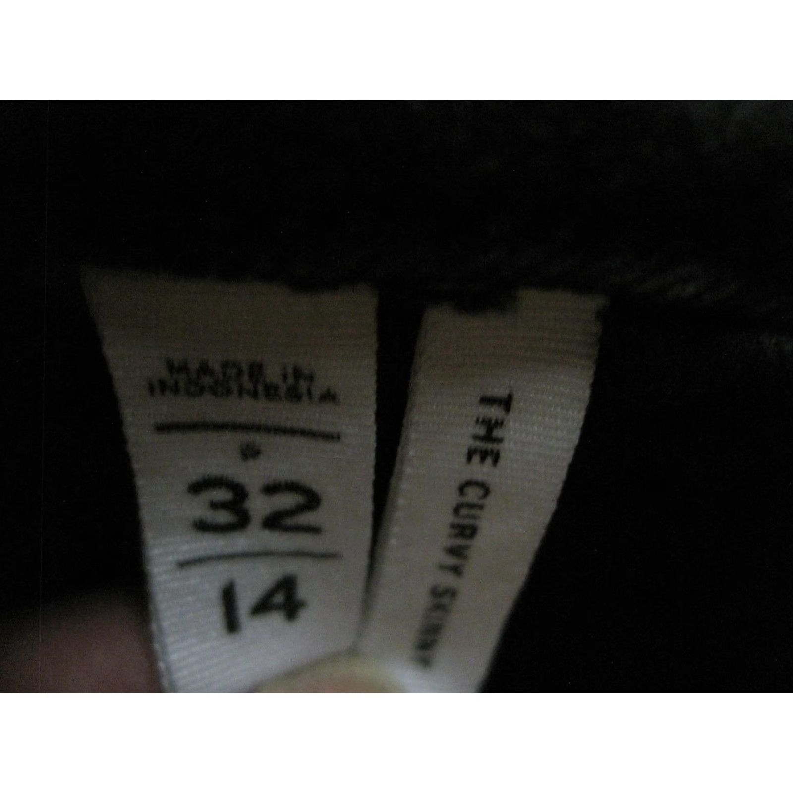 LOFT Women 14 32 Curvy Skinny High Waist Black Jeans Stretch Lot of 3