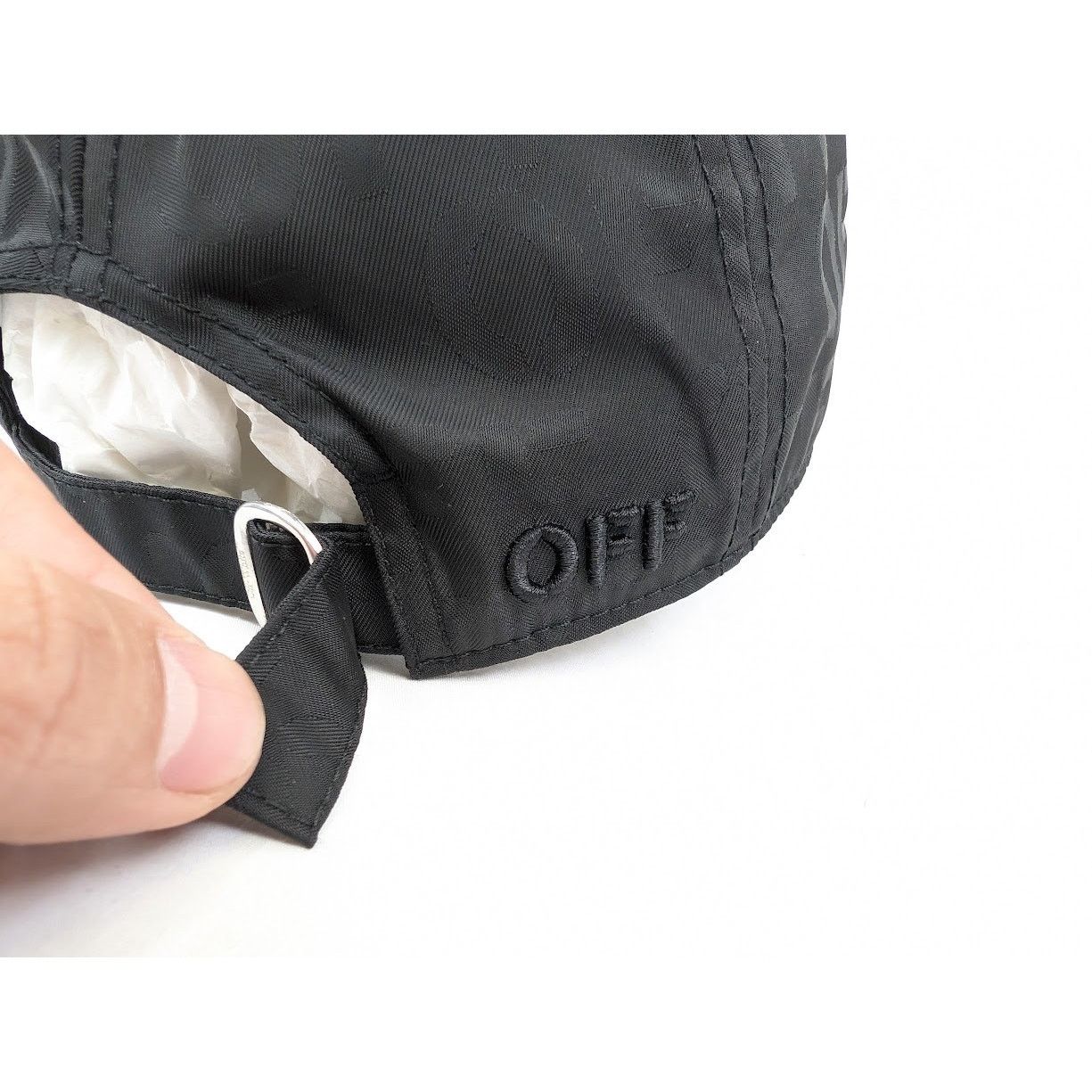 Off-White o1rshd1 Size: M / Jacq Baseball Hat / Cap in Black Size ONE SIZE - 13 Thumbnail
