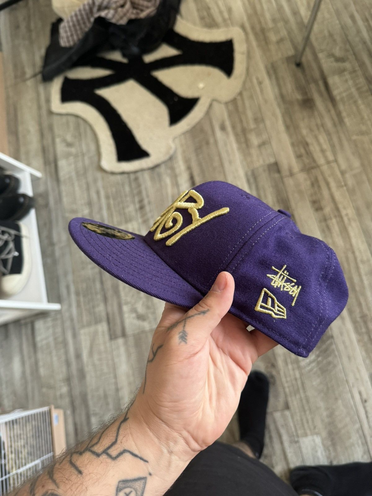 New Era × Stussy × Vintage Stussy x new era cap | Grailed