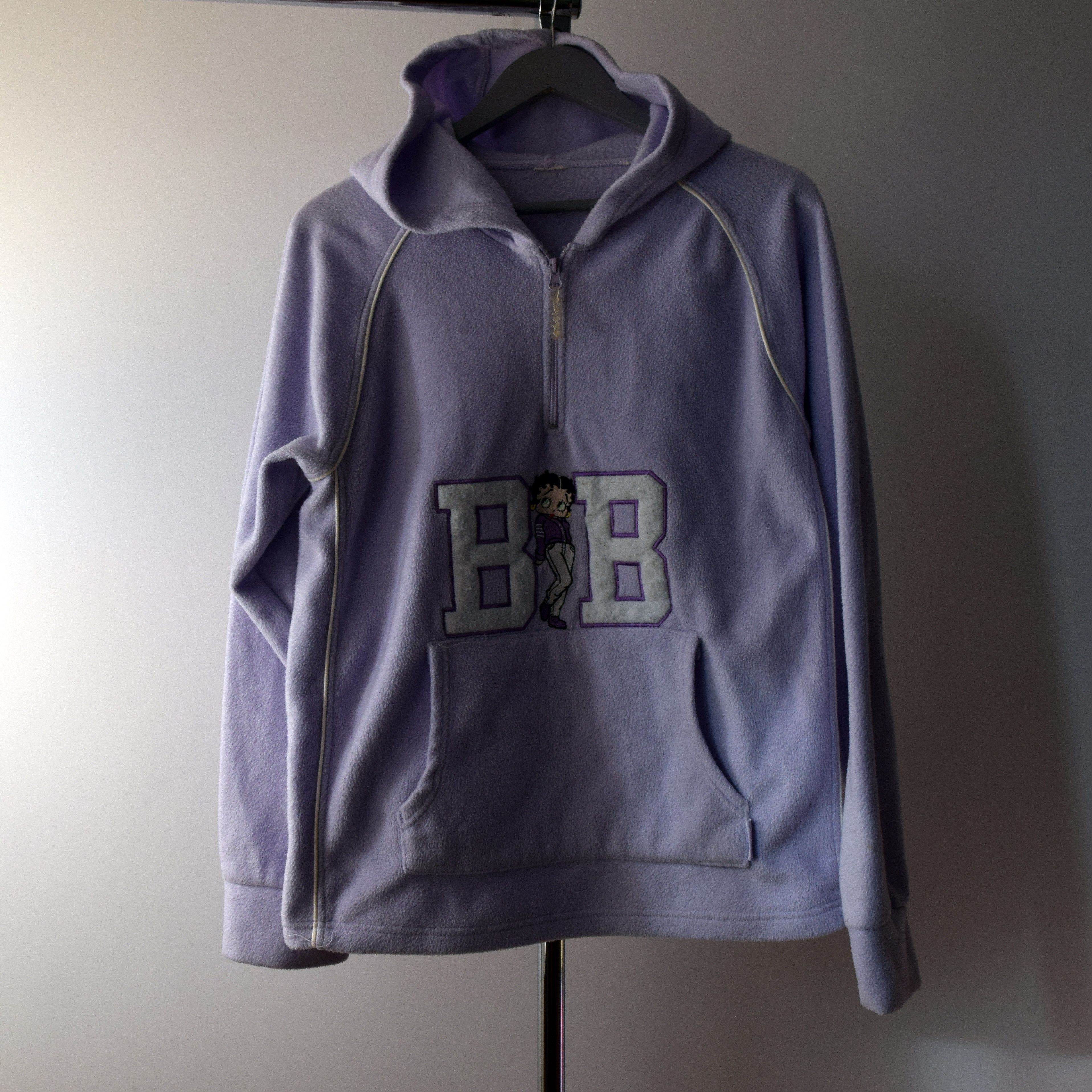 Vintage Vintage 2000s BETTY BOOP PURE SASS FLEECE OVERSIZED HOODIE Size US M / EU 48-50 / 2 - 1 Thumbnail
