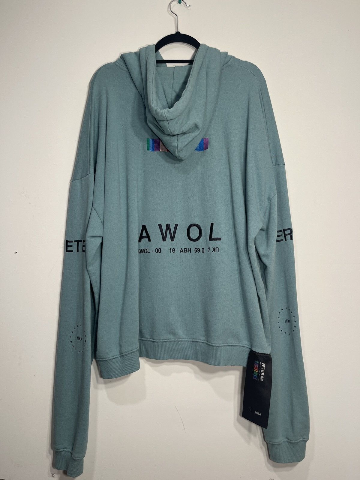 Hood By Air Hood by air green veteran stars hoodie Size US M / EU 48-50 / 2 - 2 Thumbnail