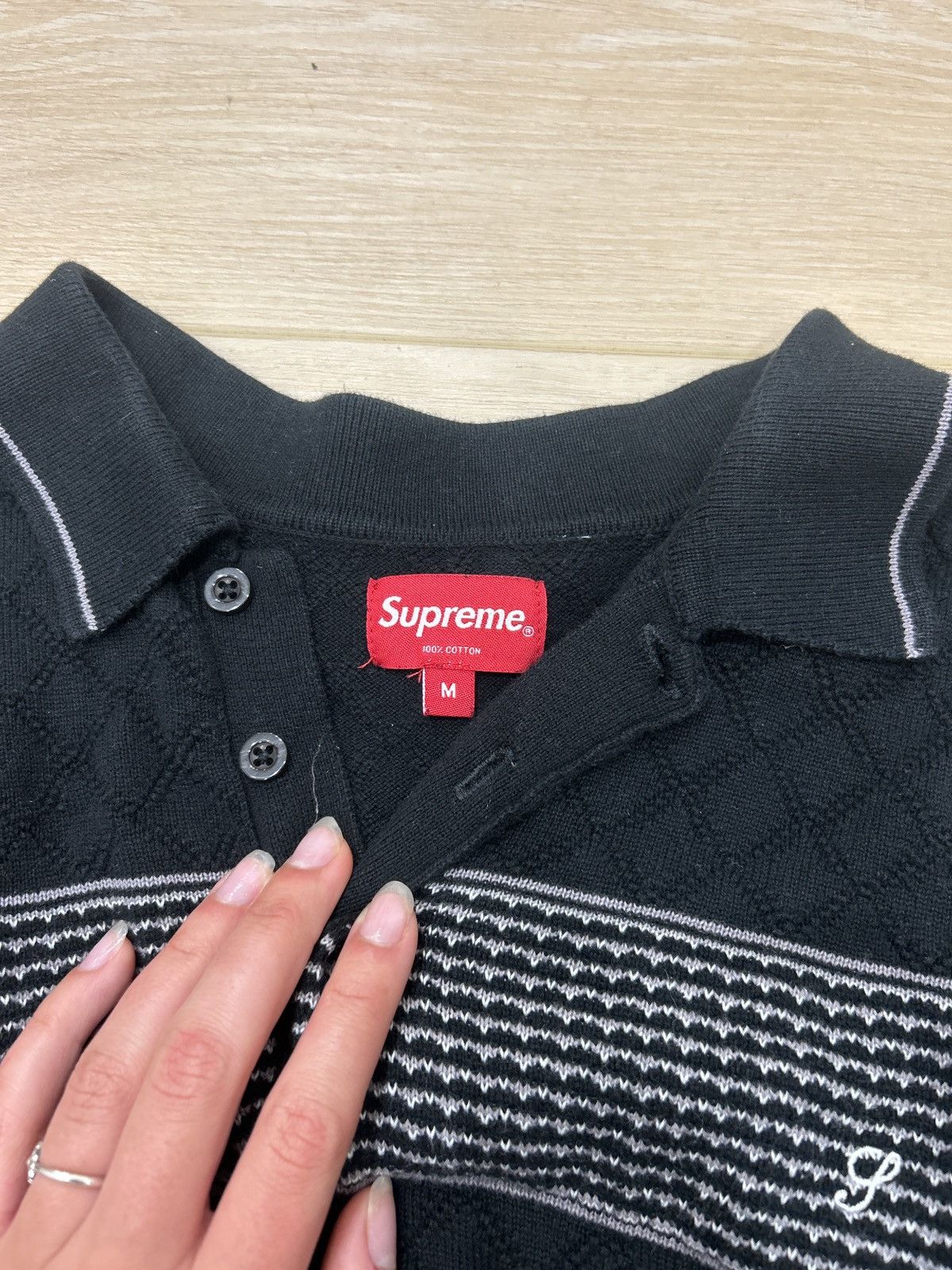Supreme Supreme Polo Knit Crewneck Size US M / EU 48-50 / 2 - 3 Thumbnail