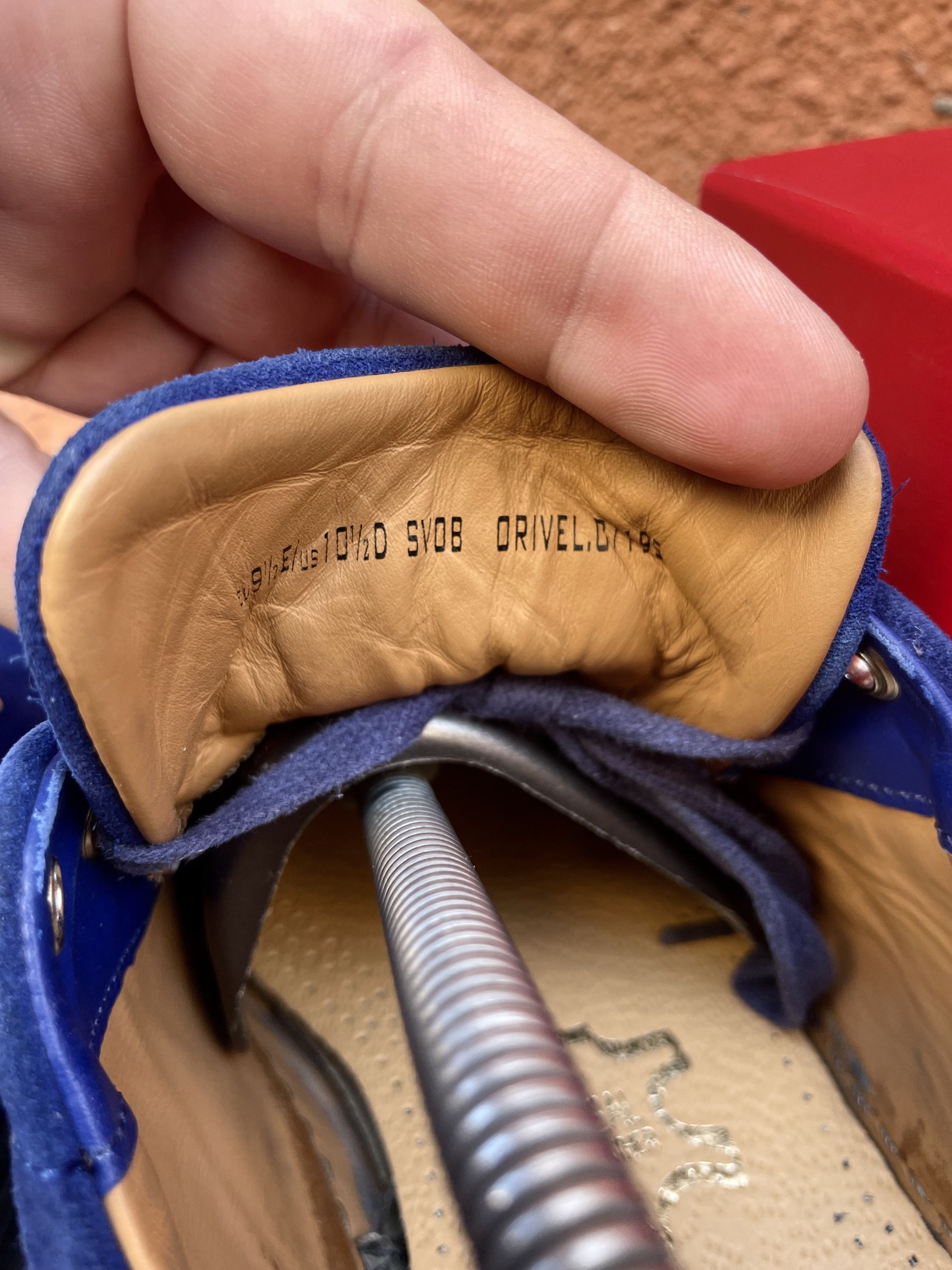 Bally Rare Bally Orivel Lace-Up blue suede sneakers size 43 Size US 10.5 / EU 43-44 - 7 Thumbnail