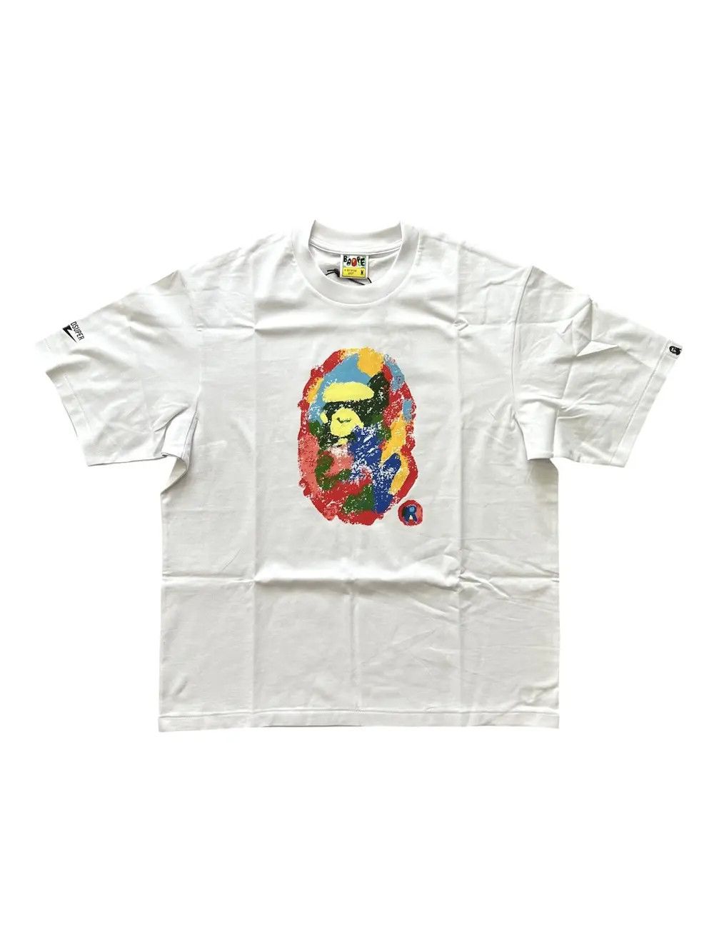 Bape Bape x KidSuper - Painting Ape Head Tee Size US XL / EU 56 / 4 - 1 Thumbnail