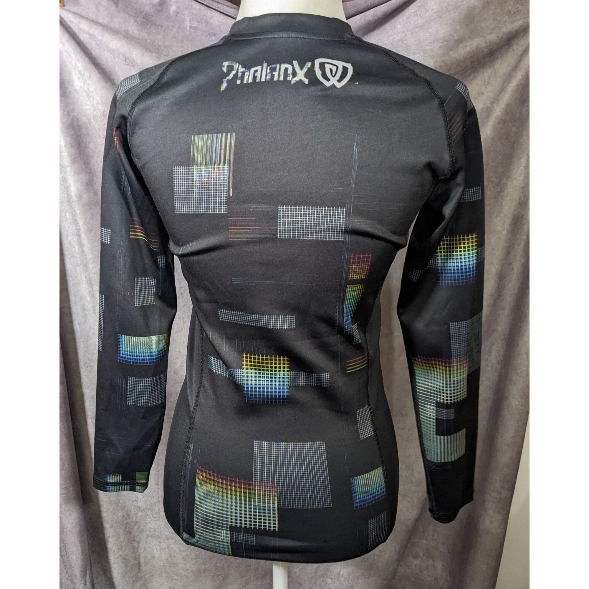 Other Phalanx Black And Rainbow Grid Rash Guard Size Small Size S / US 4 / IT 40 - 10 Thumbnail