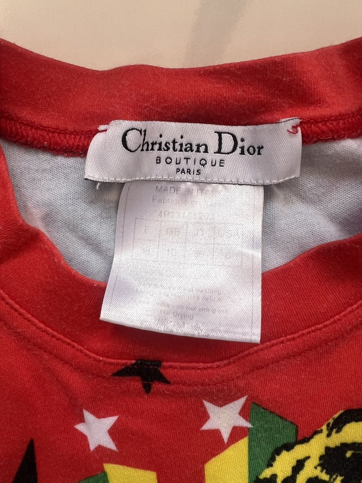 Dior Dior rasta tops Size S / US 4 / IT 40 - 6 Thumbnail