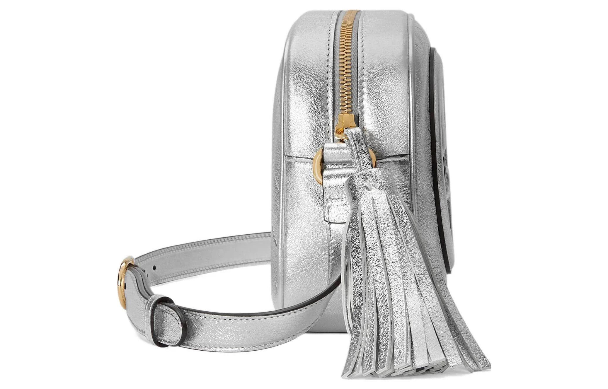 Gucci oc11z0226 Size: OS / Gucci Blondie Small Shoulder Bag Silver Size ONE SIZE - 4 Thumbnail
