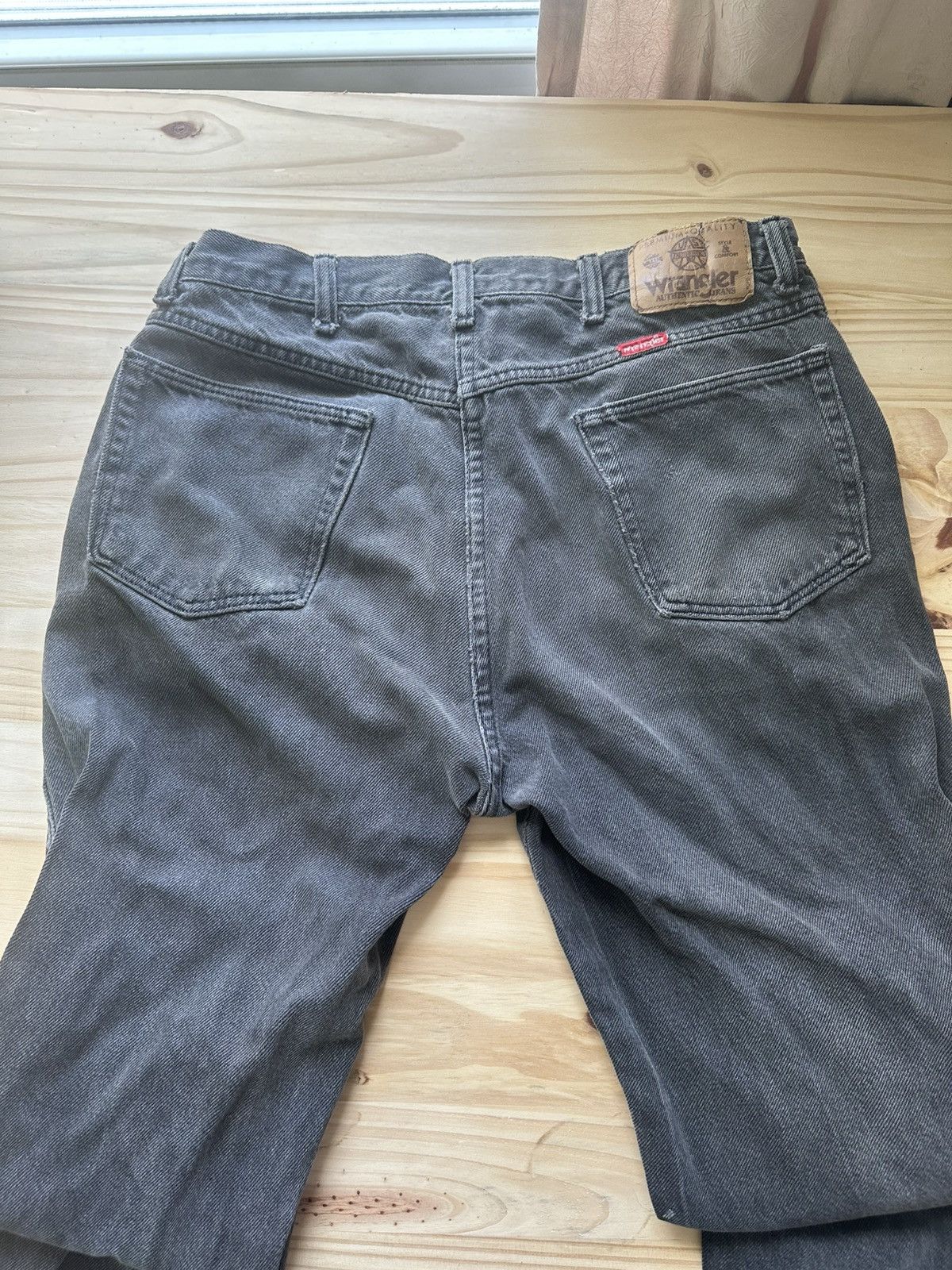 Vintage × Wrangler Archival 70’s Wrangler Denim Jeans Size US 34 / EU 50 - 4 Thumbnail