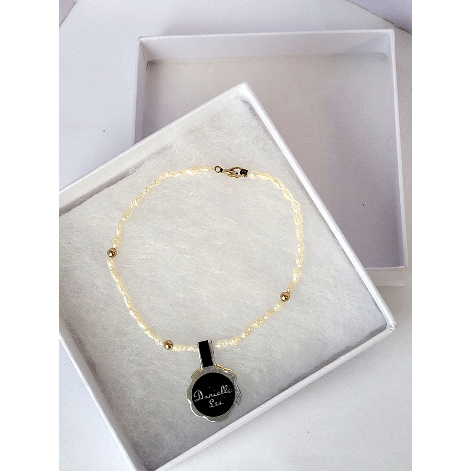 Other 14k Gold Fresh Water Seed Pearl Bracelet NOS 14k Gold Fill Size ONE SIZE - 5 Thumbnail