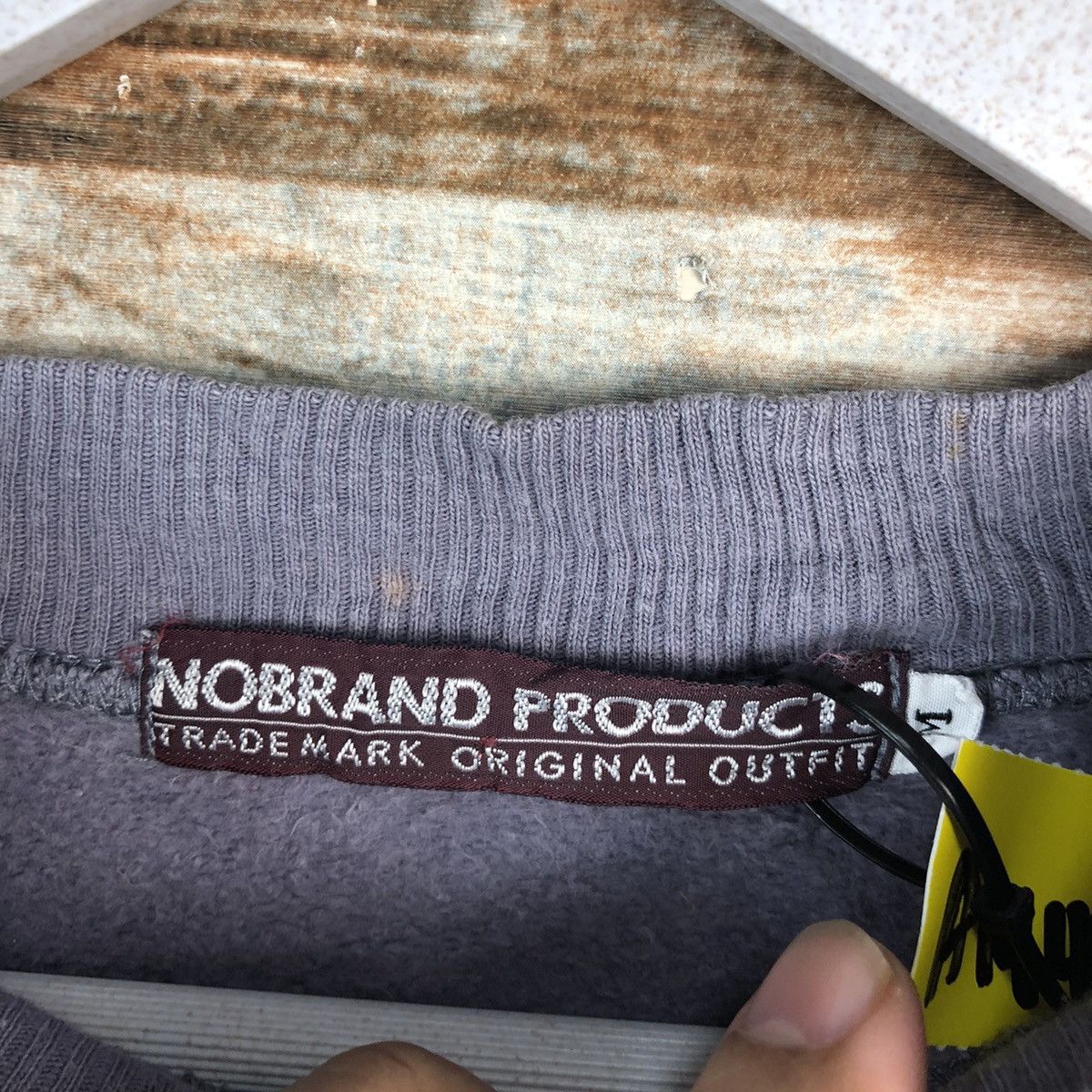 Japanese Brand × Vintage No Brand Grey vintage Sweatshirt #A1940 Size US M / EU 48-50 / 2 - 10 Thumbnail