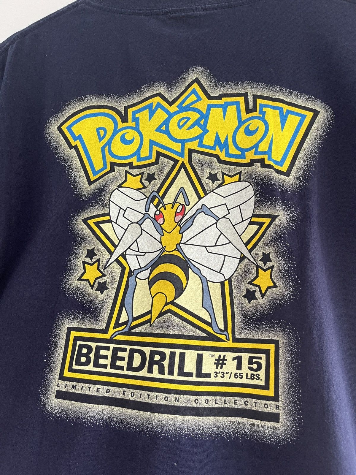 Vintage Vintage Pokemon 1999 Limited Edition Beedrill Size US XS / EU 42 / 0 - 4 Thumbnail