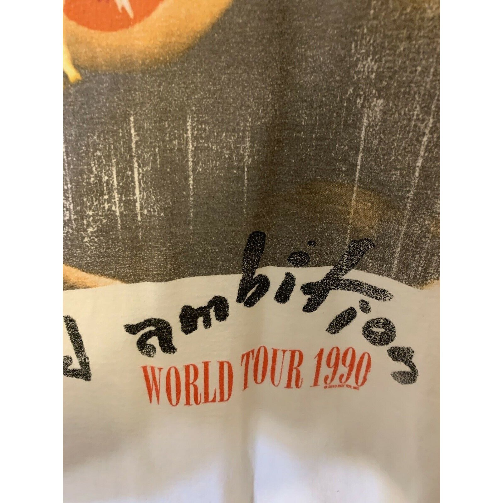 Other Madonna Vintage 1990 Blond Ambition Tour White T-Shirt Sz L Size US L / EU 52-54 / 3 - 4 Thumbnail